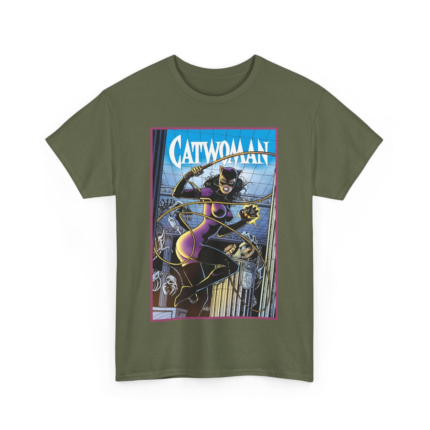 Catwoman T-Shirt - Jim Balent 1990s Art - Selina Kyle - Batman Character, Ally - Gotham City - DC Comics