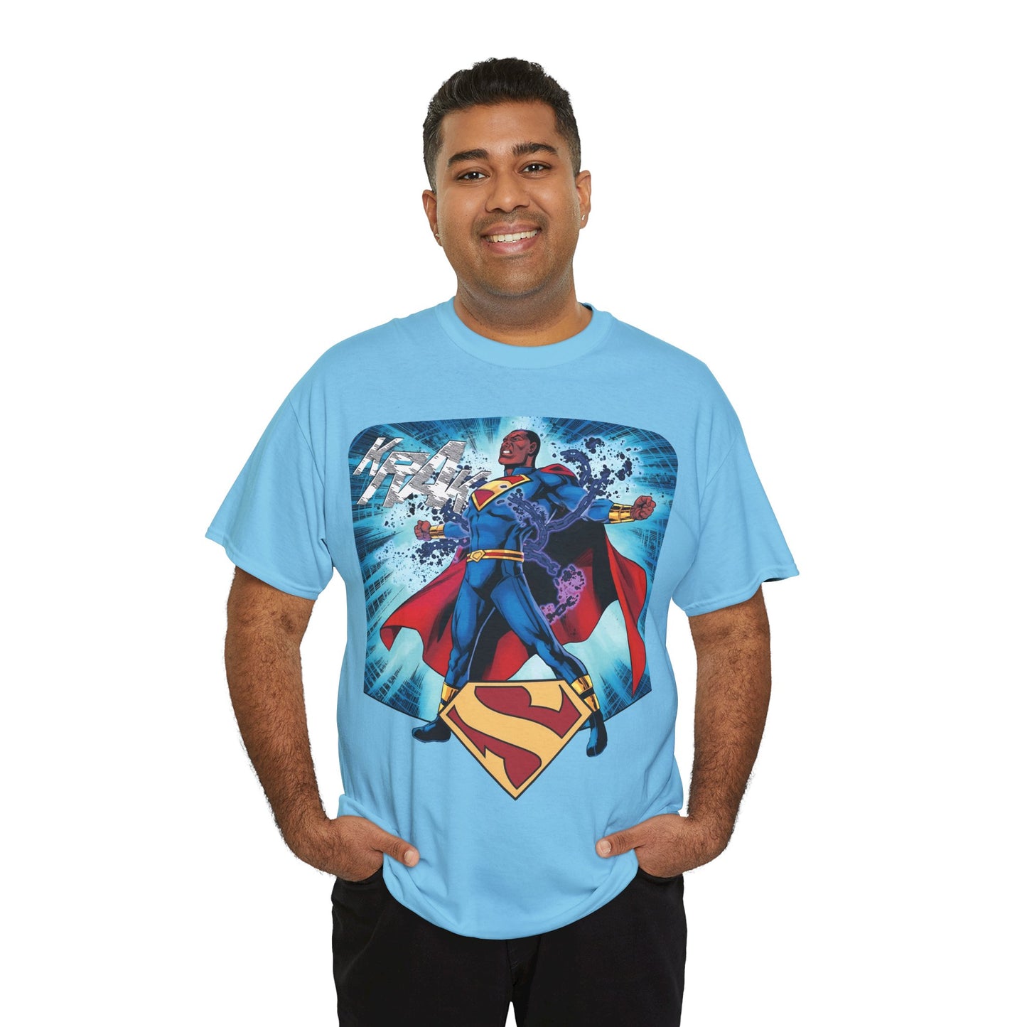 Superman Earth 23 T-Shirt - DC Comics - Calvin Ellis, Vathlo - Justice Incarnate - President
