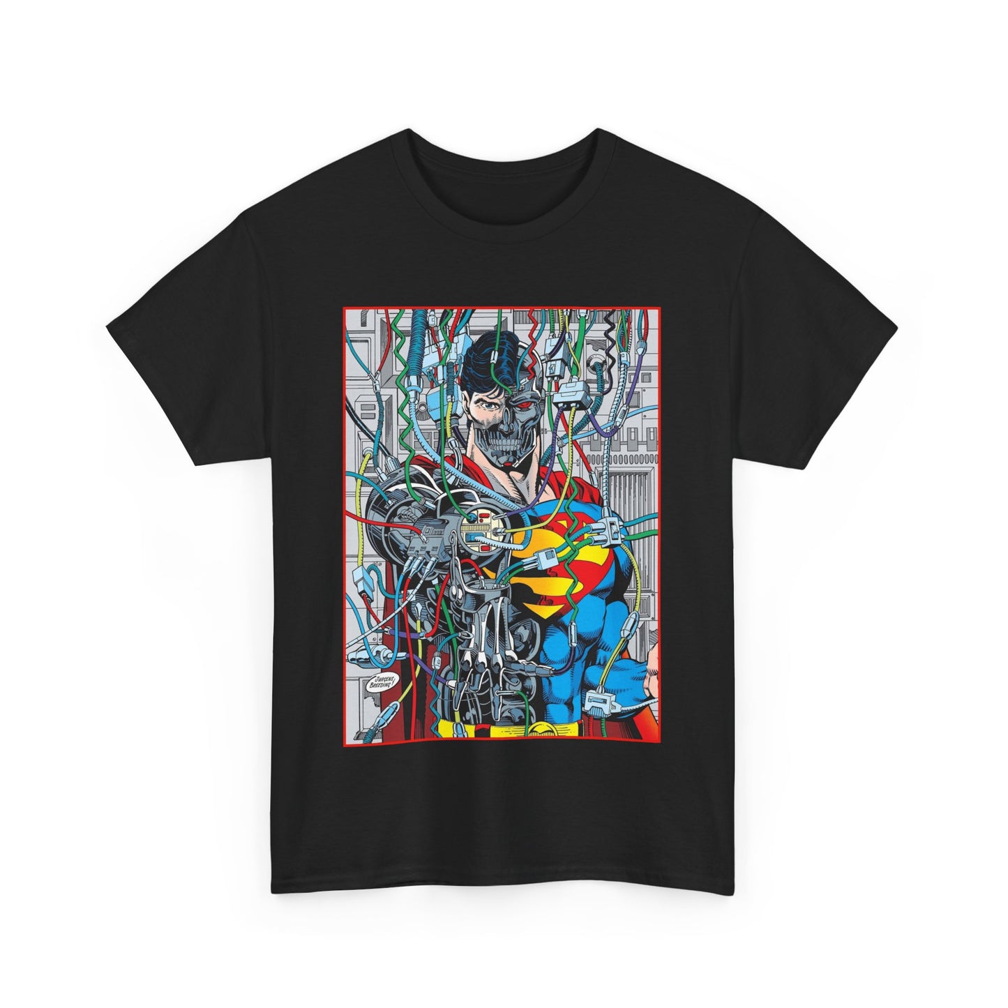 Cyborg Superman T-Shirt - DC Comics - Dan Jurgens Art - Reign of the Supermen - Popular 90s Story
