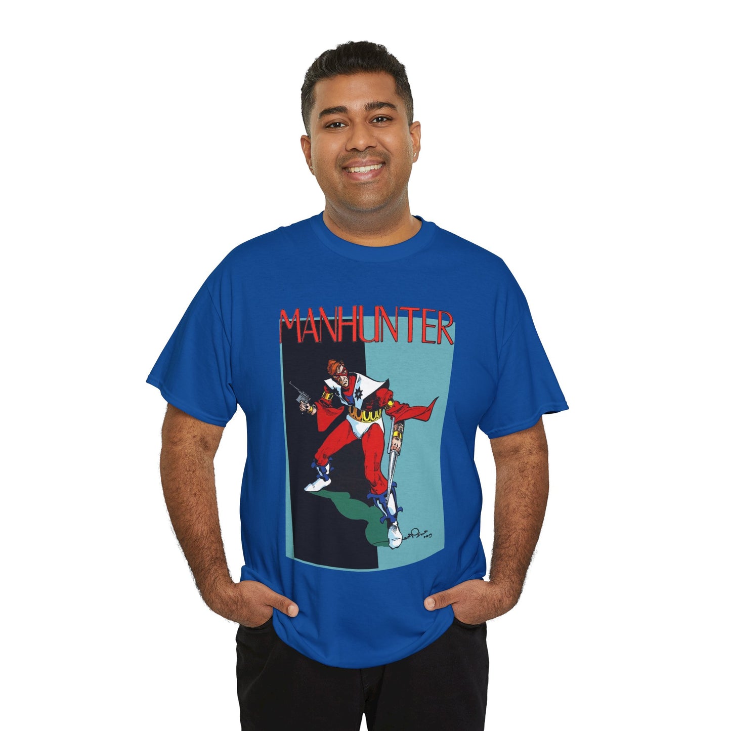 Manhunter T-Shirt - Walt Simonson Art - Detective Comics - Paul Kirk - DC Comics - Batman Connection