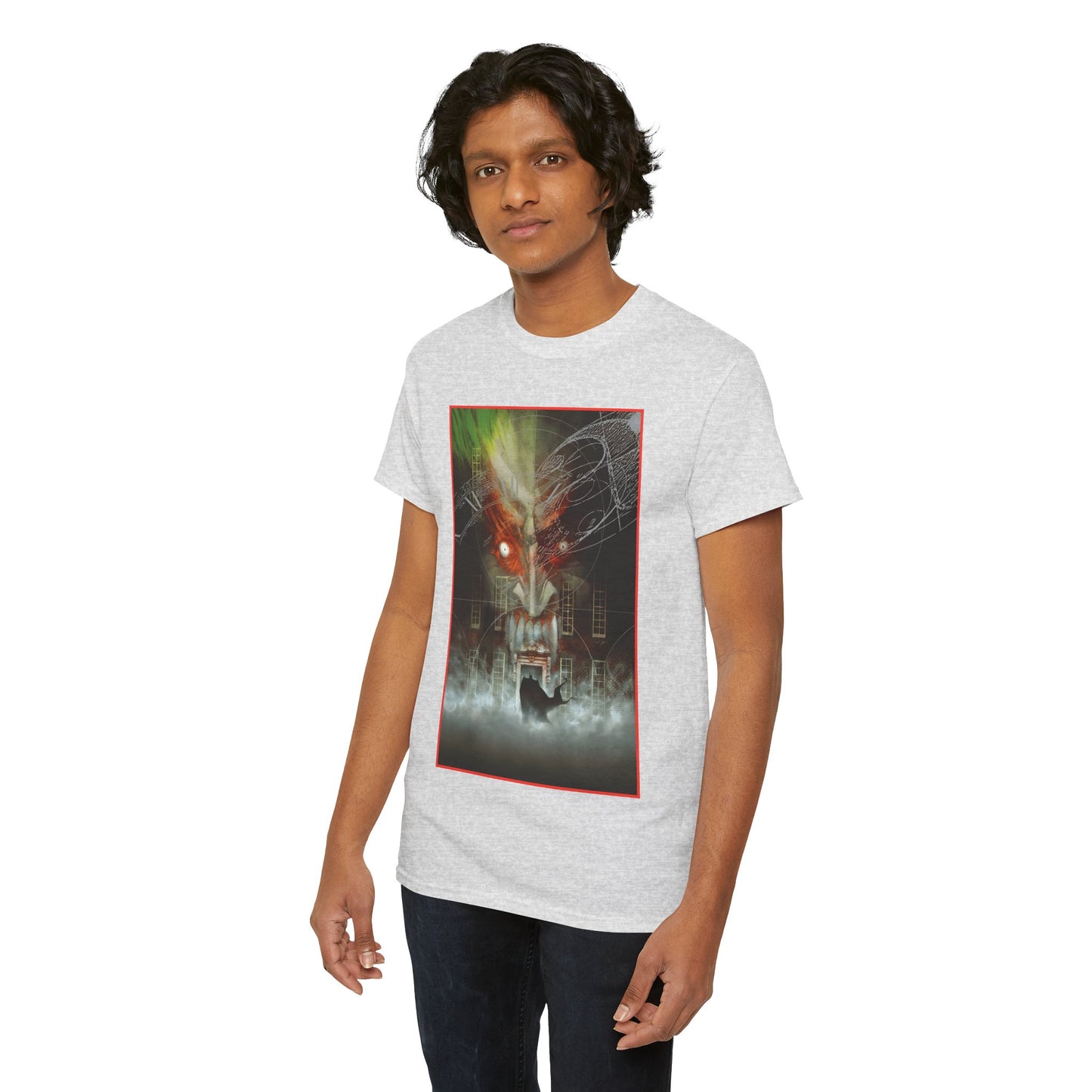Batman: Arkham Asylum T-Shirt - Dave McKean Art - From the Grant Morrison Graphic Novel - DC Comics - Dark Knight Detective
