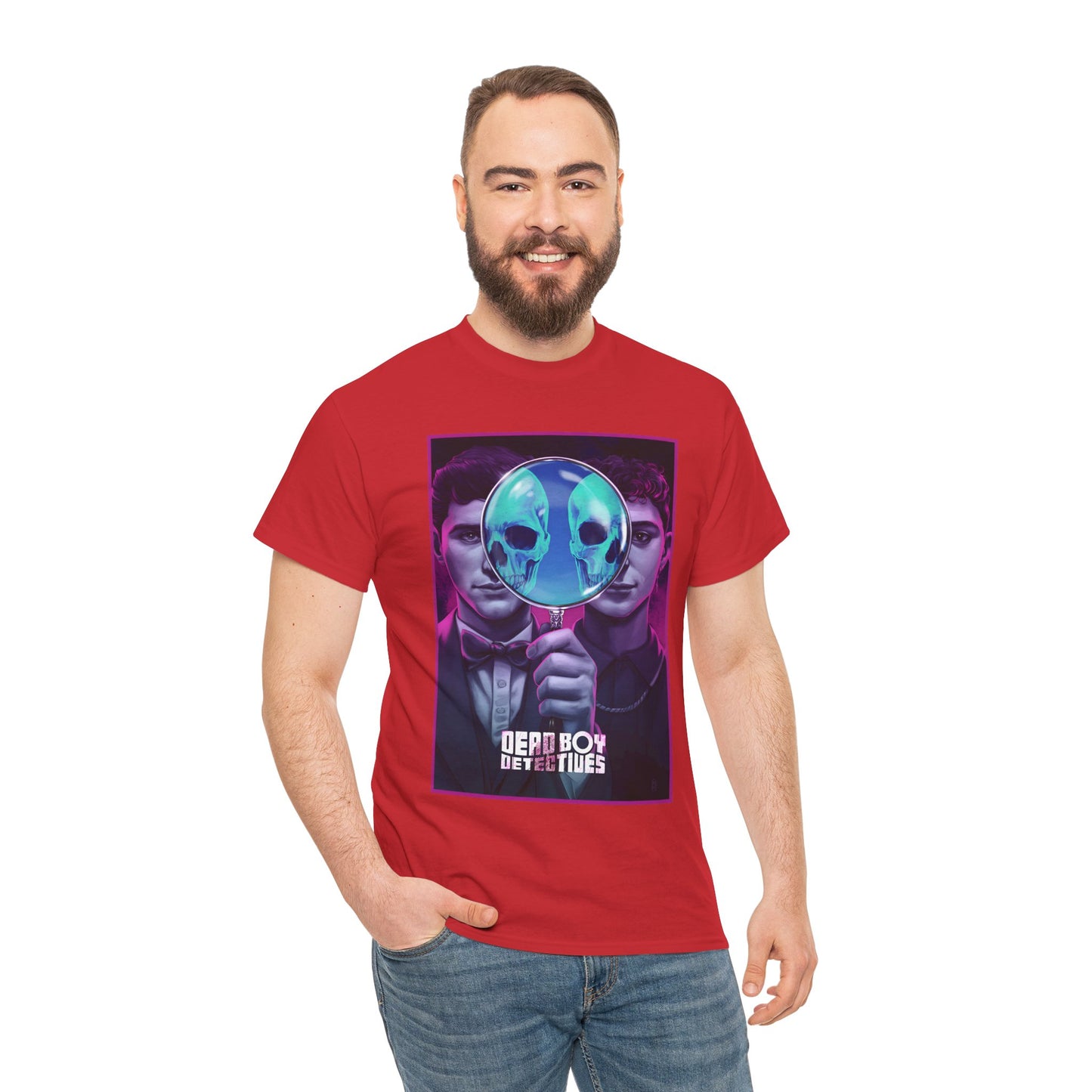 Deadboy Detectives T-Shirt - Sandman Spin-Off, Vertigo Comics - Netflix Series - George Rexstrew & Jayden Revri