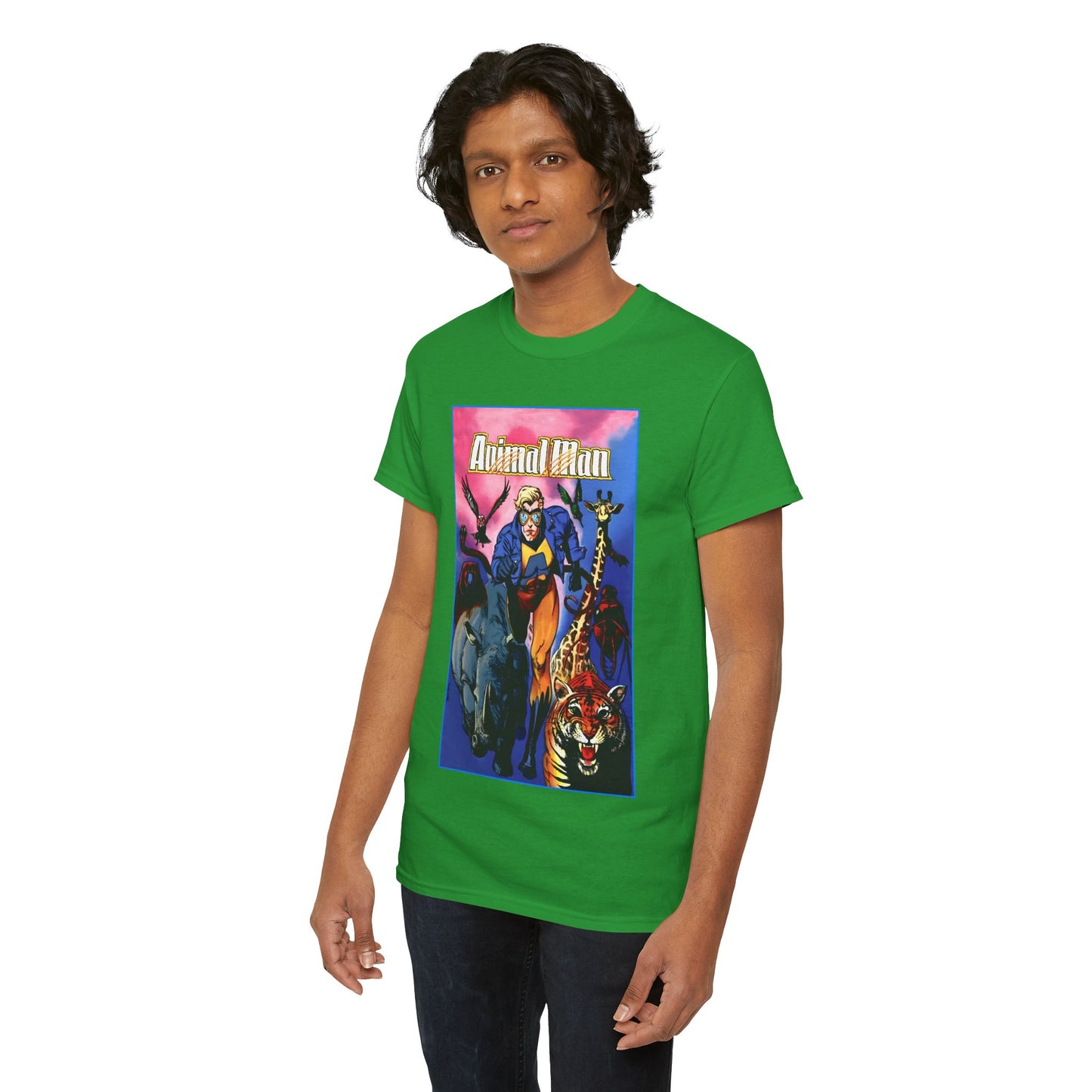 Animal Man T-Shirt - Brian Bolland Art - #1 Cover Art - Buddy Baker - DC Comics, Vertigo Comics