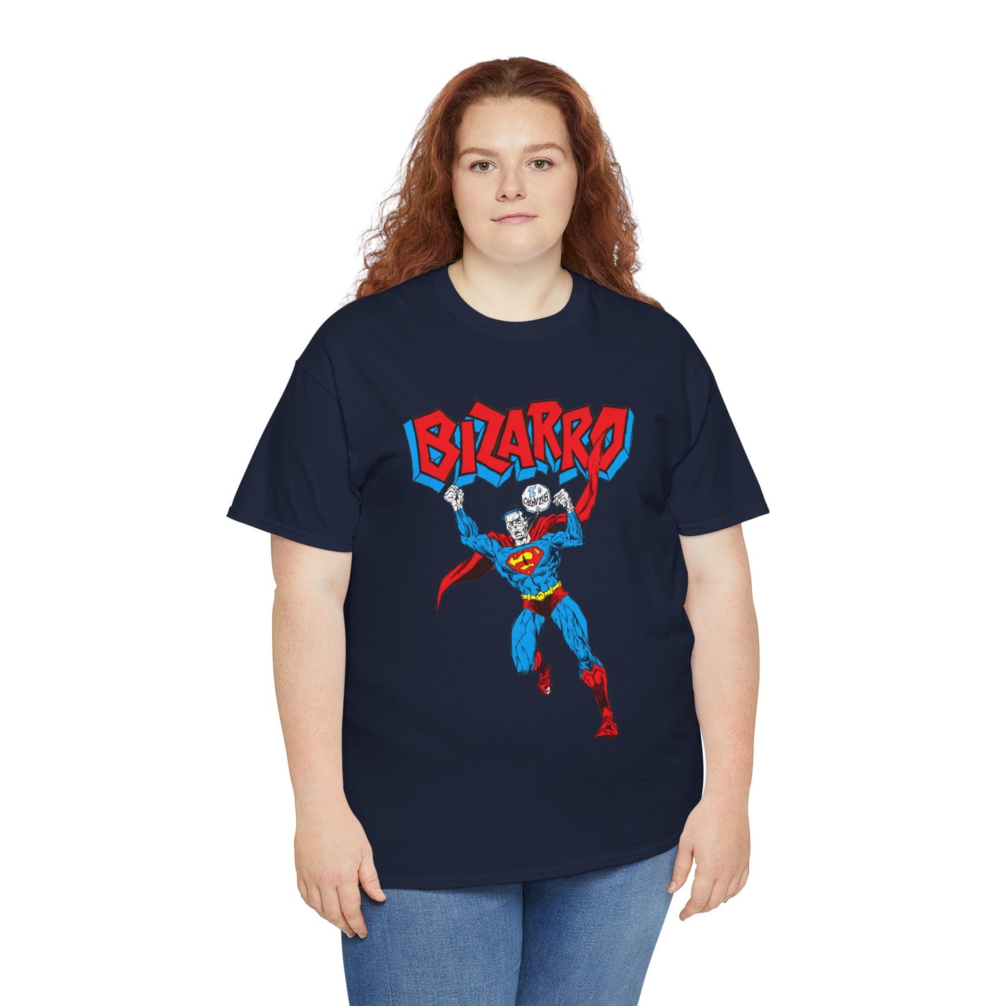Bizarro T-Shirt - Superman Villain - DC Comics - Bizarro World - Who's Who Art - Silver Age Favourite