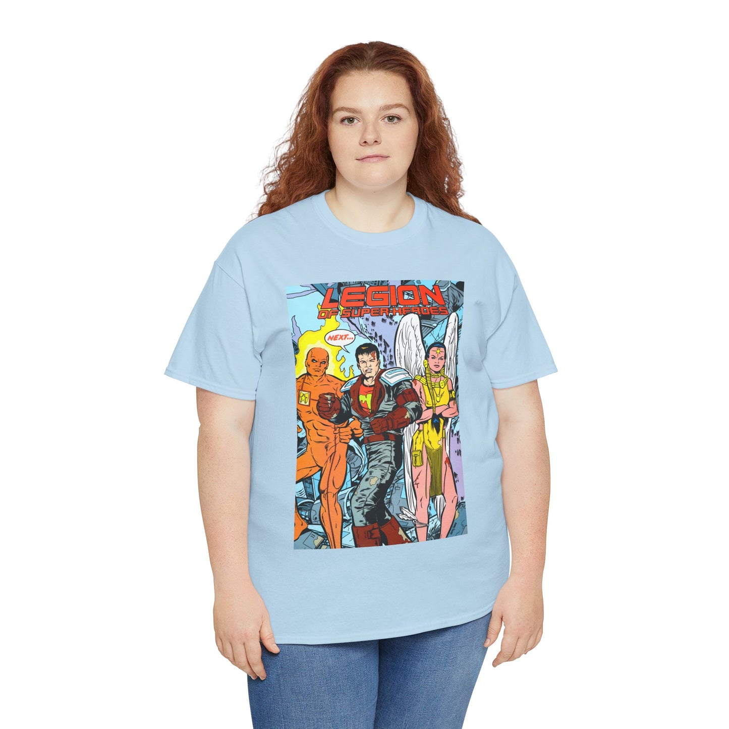 Legion of Super-Heroes #54 T-Shirt - Keith Giffen Art - DC Comics - LOSH