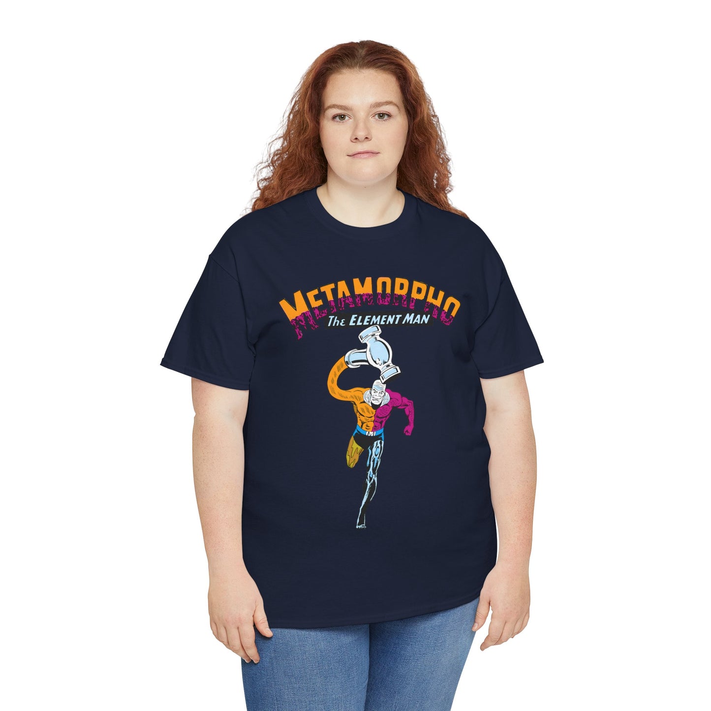 Metamorpho T-Shirt - Jim Aparo Art - DC Comics - Outsiders Team Member - New Superman Movie