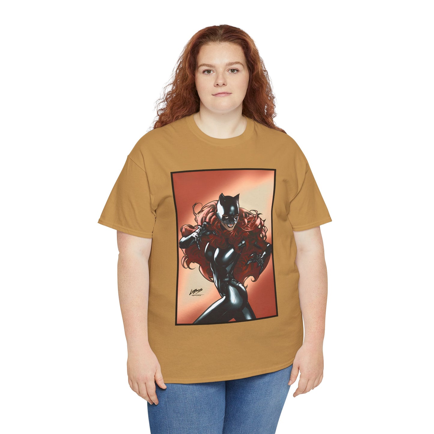 Wildcat T-Shirt - Pablo Villalobos Art - Yolanda Montez - JSA, Infinity Inc Member - DC Comics