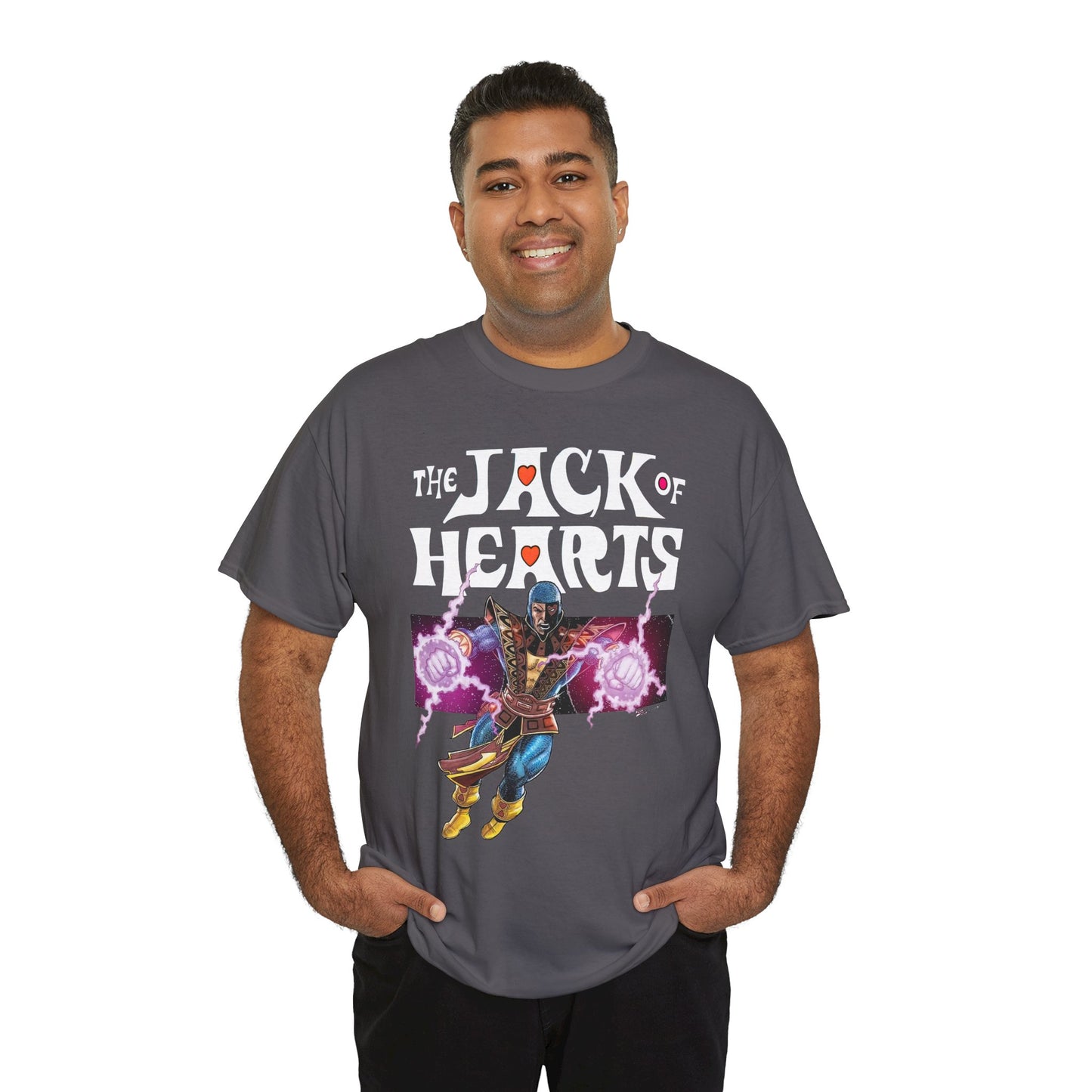 Jack of Hearts T-Shirt - George Perez Art - Marvel Comics - Avengers Member - She-Hulk Boyfriend