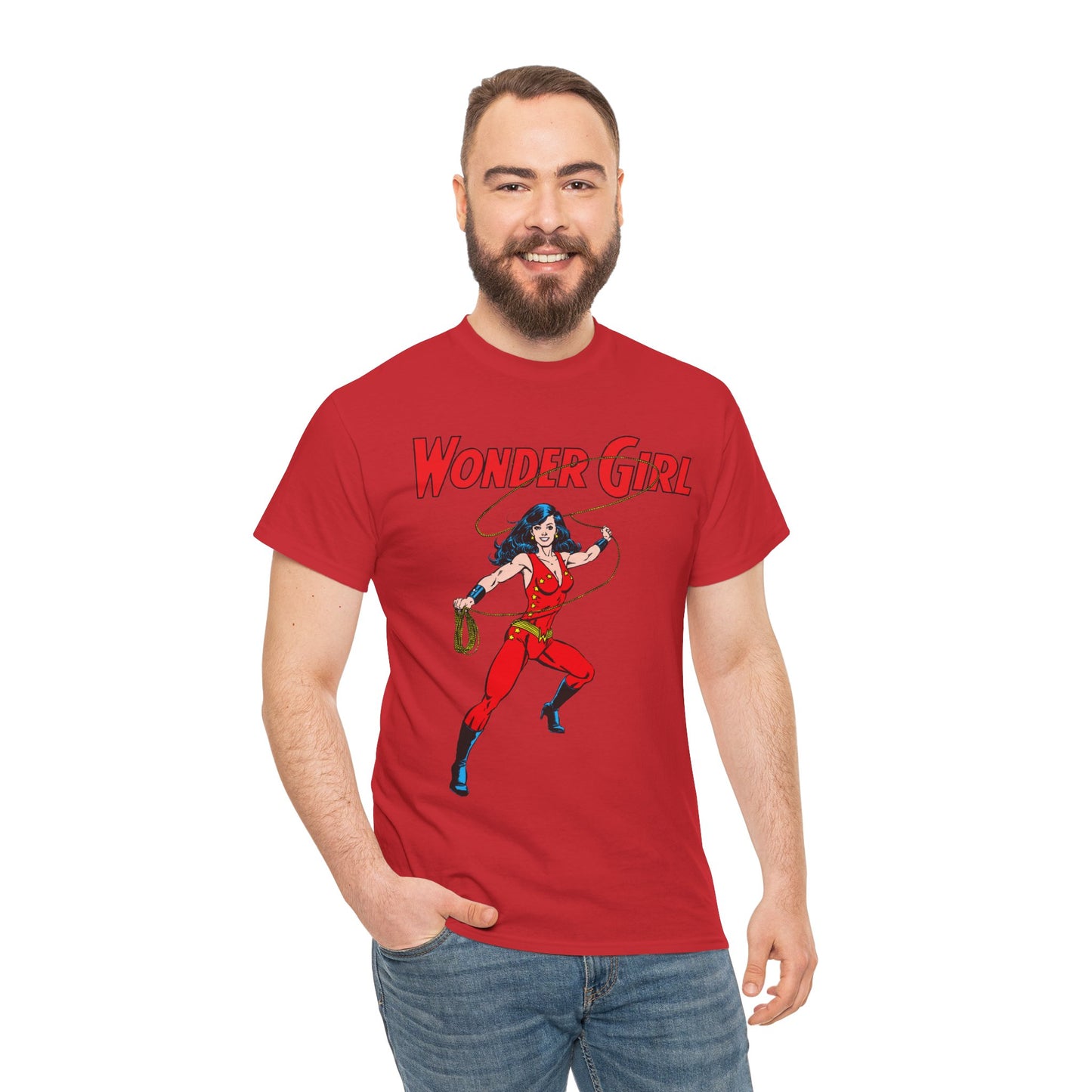 Wonder Girl T-Shirt - George Perez Art - New Teen Titans Member/Leader - Donna Troy, Sister of Wonder Woman - Troia - DC Comics