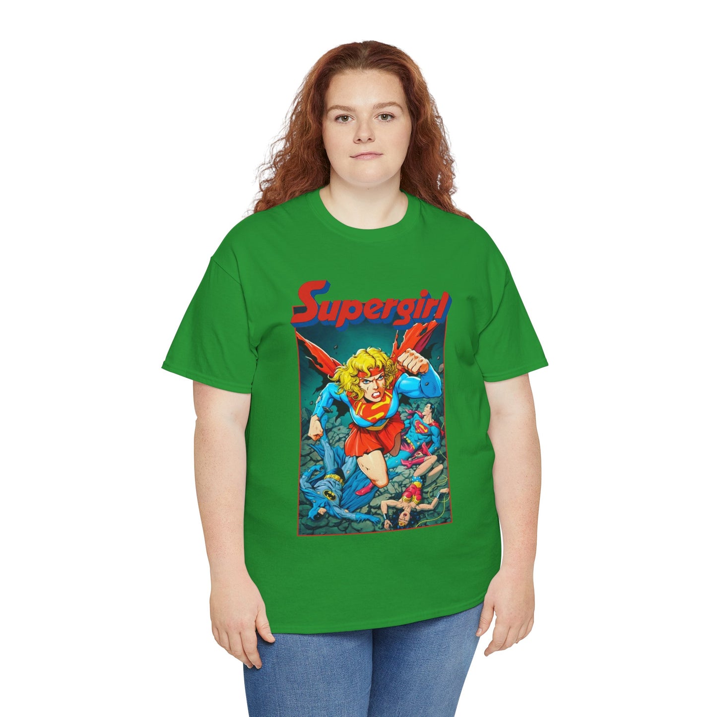 Supergirl T-Shirt - Tom Grummett Art - Crisis on Infinite Earths - Classic DC Comics Series - Death of Supergirl