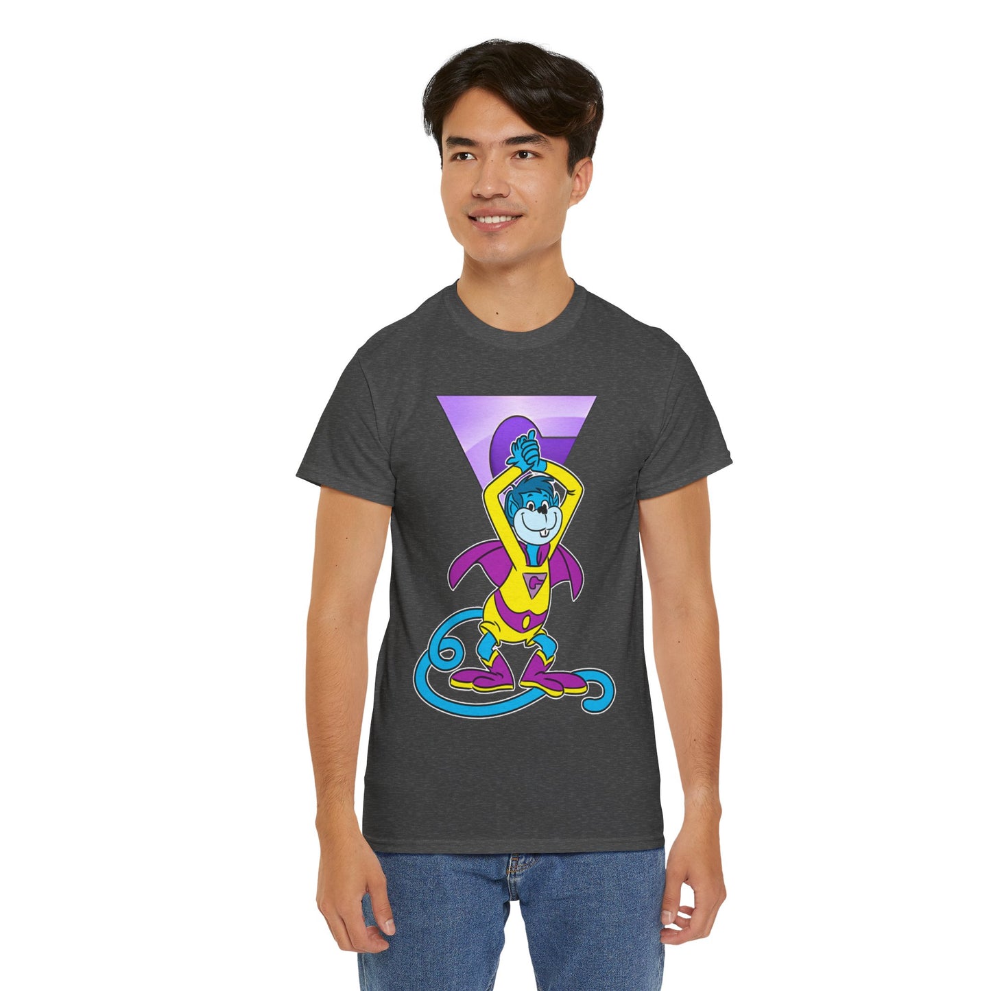 Gleek T-Shirt - Super Friends Cartoon - Wonder Twins Mascot - DC Comics - Space Monkey from Exxor - Zan & Jayna