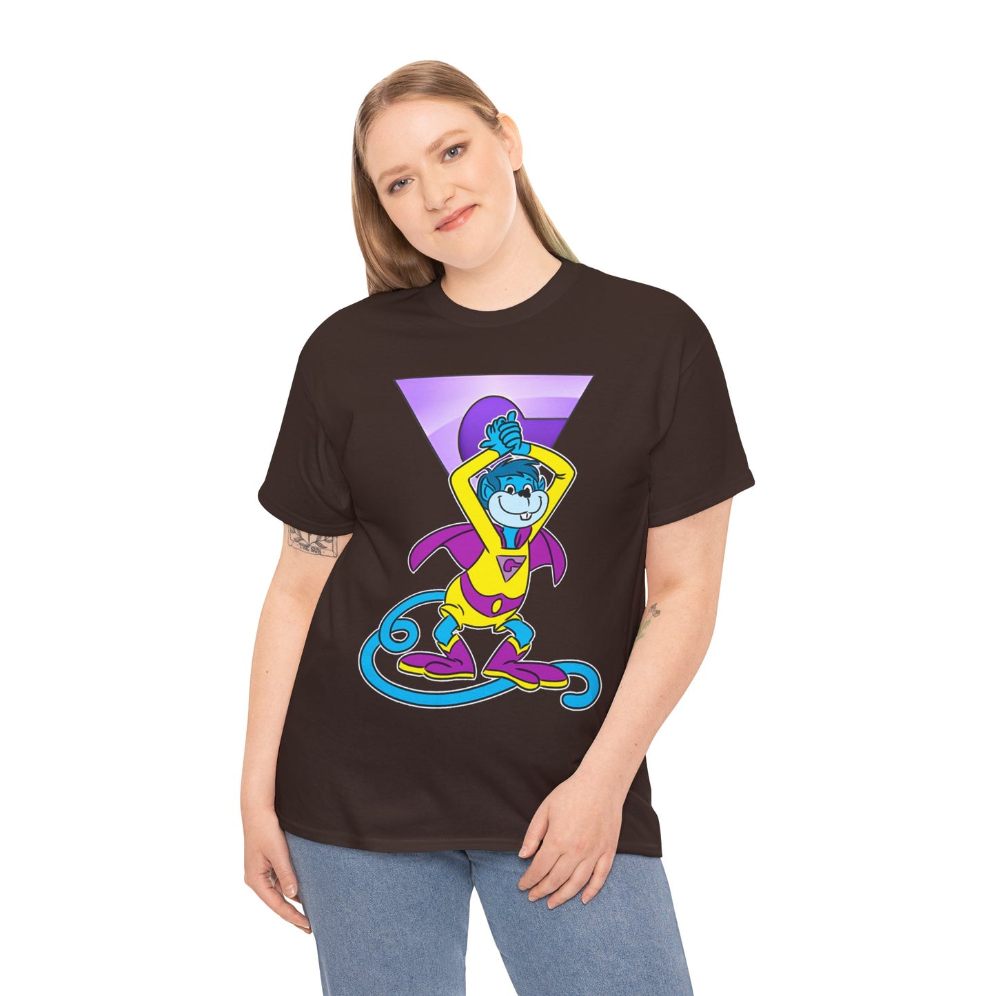 Gleek T-Shirt - Super Friends Cartoon - Wonder Twins Mascot - DC Comics - Space Monkey from Exxor - Zan & Jayna
