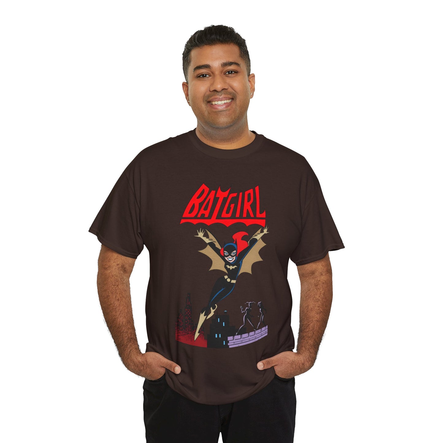 Batgirl T-Shirt - Bruce Timm Art - Batman Animated Series 1990s - Gotham City, Batman, Barbara Gordon - WB Cartoon - DC Comics