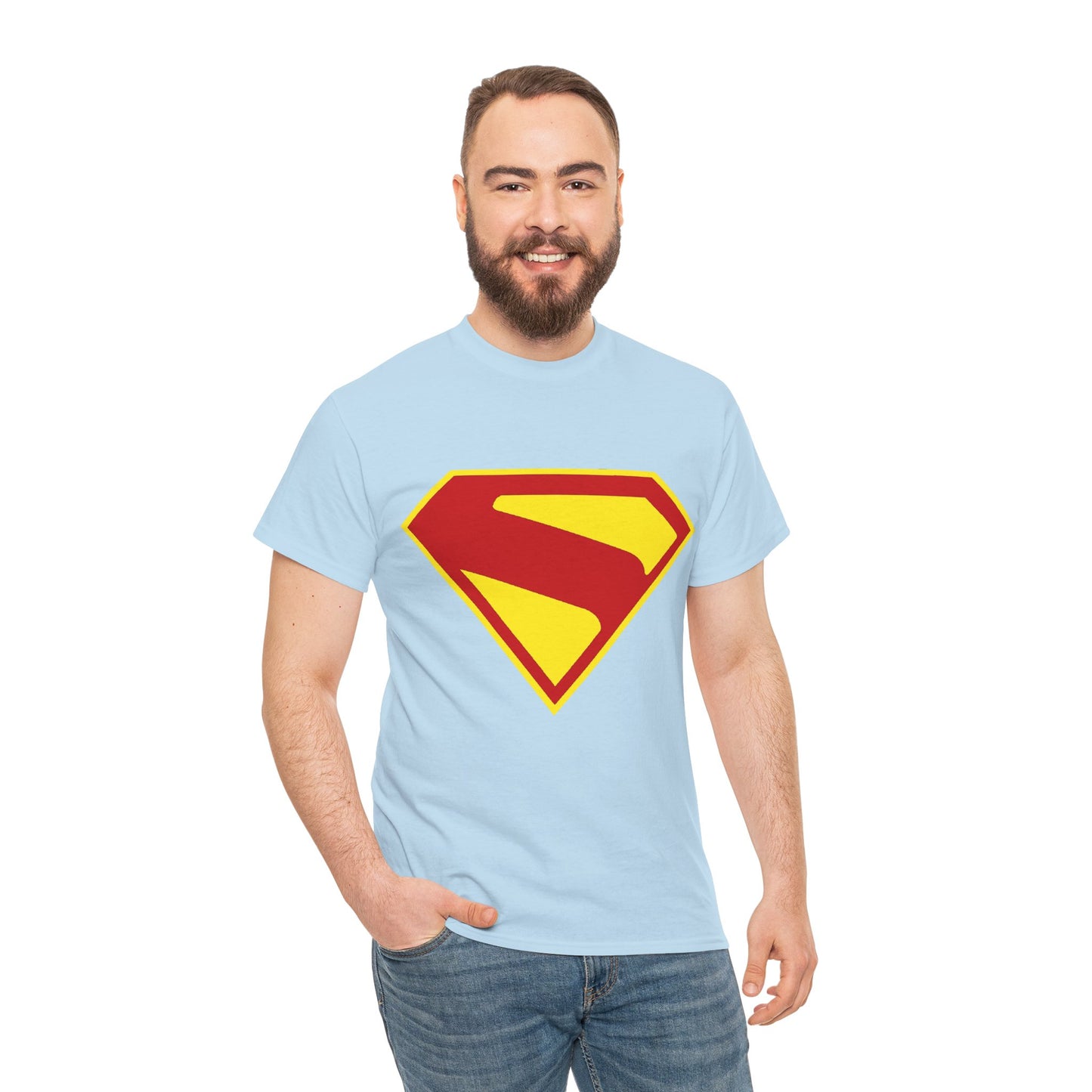 Superman Legacy T-Shirt - 2025 James Gunn Movie - S Emblem - David Corenswet - DC Comics - Man of Steel