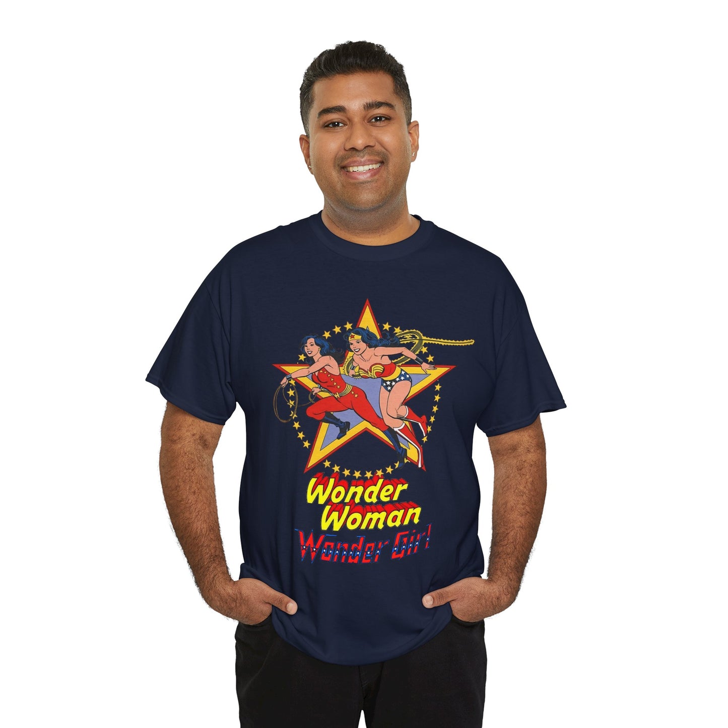 Wonder Woman & Wonder Girl T-Shirt - Jose Luis Garcia-Lopez Art - Diana Prince & Donna Troy - DC Comics Style Guide