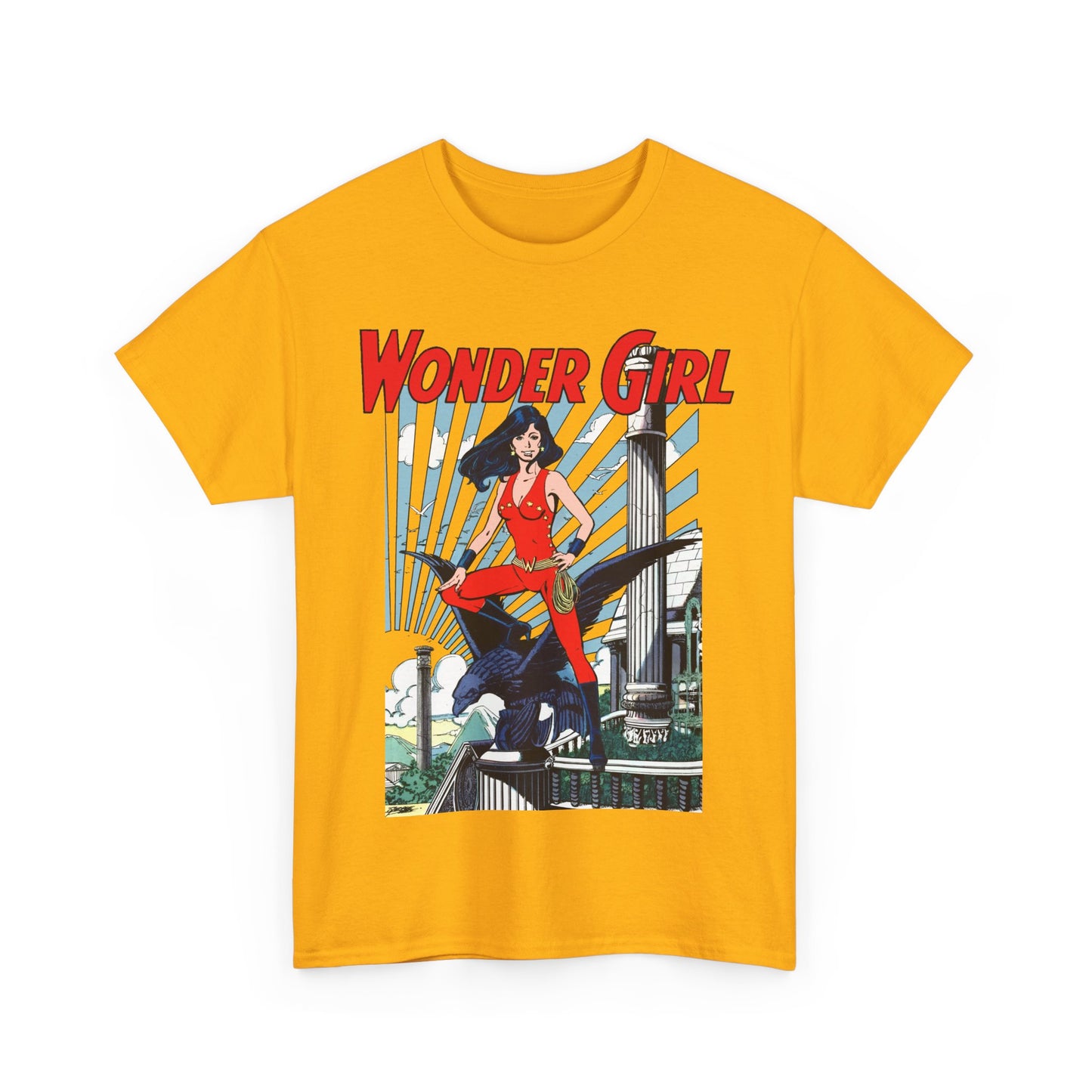 Wonder Girl T-Shirt - George Perez Art - New Teen Titans Member & Leader - Donna Troy, Sister of Wonder Woman - Amazon Warrior - DC Comics