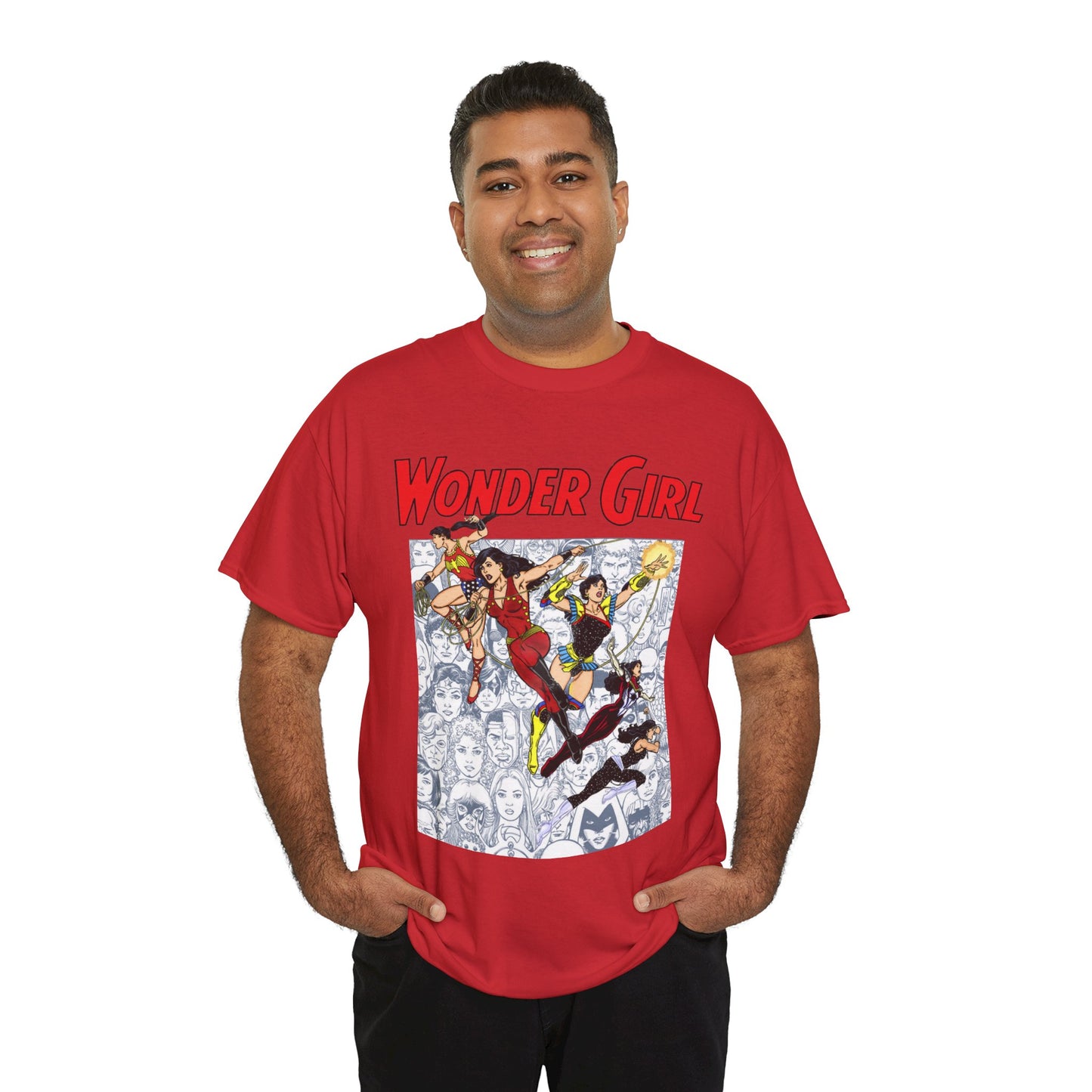 Wonder Girl T-Shirt - George Perez Art - Donna Troy, Troia - The New Teen Titans - DC Comics - Wonder Woman's Sister