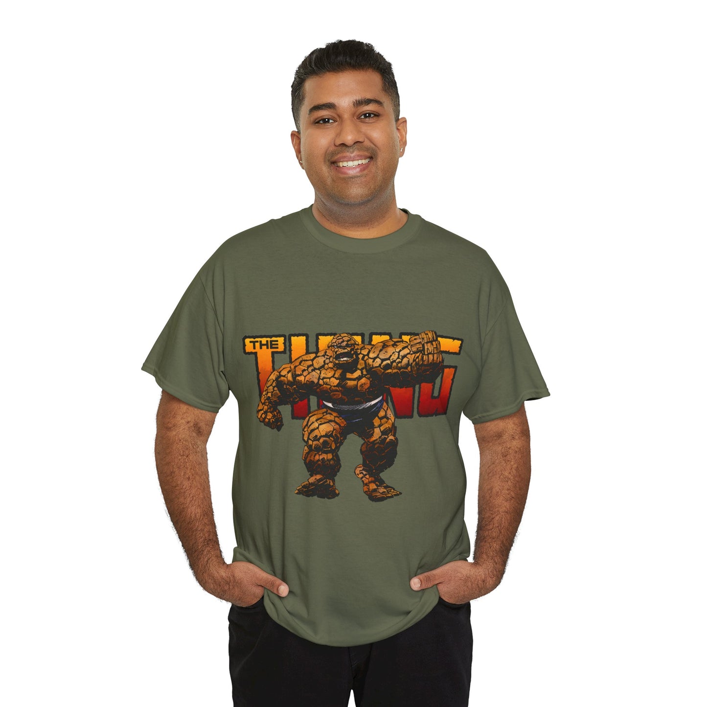 The Thing T-Shirt - Amazing John Byrne Art - Marvel Comics - Popular Fantastic Four Member - Ben Grimm