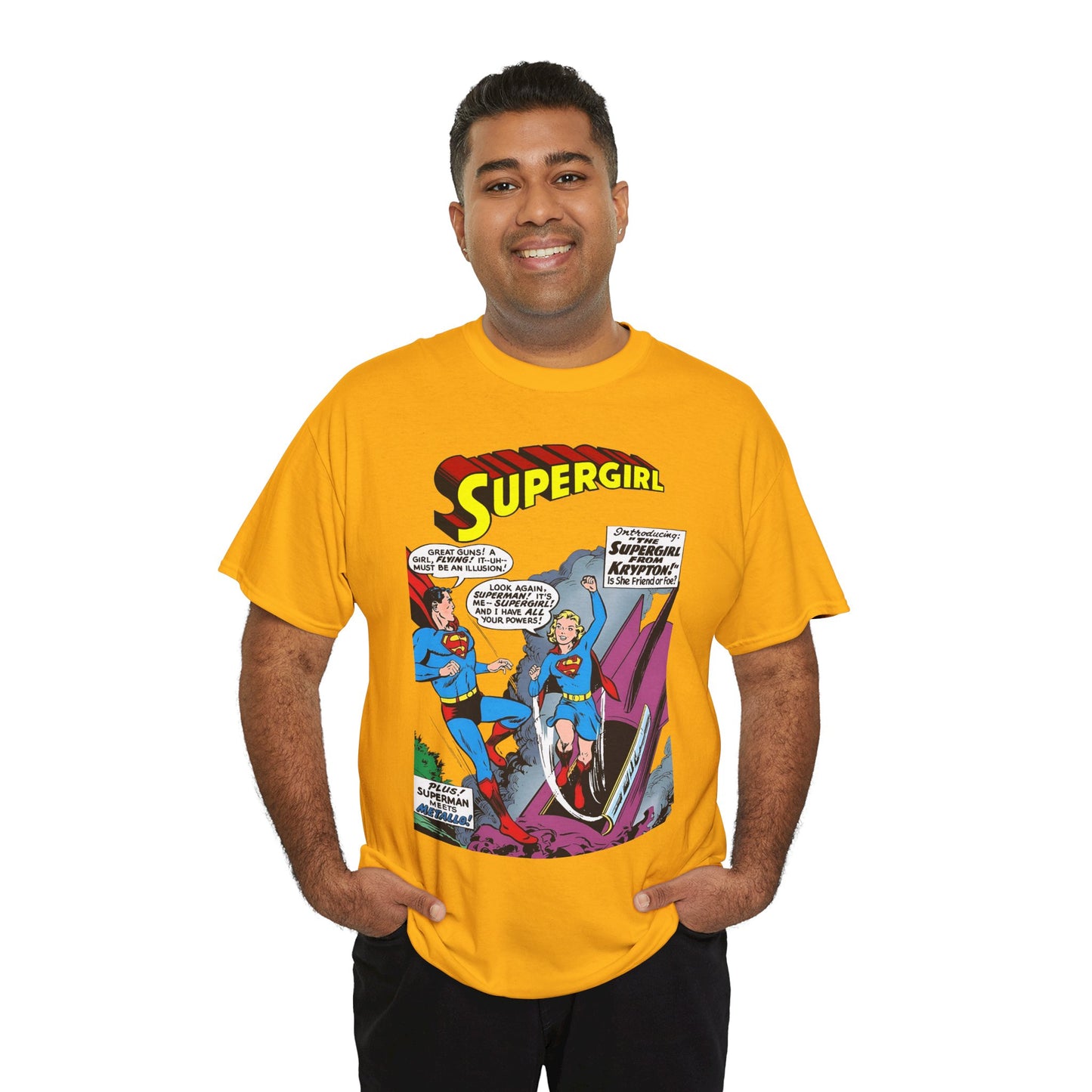 Supergirl T-Shirt - Action Comics #252 - 1st Appearance of Supergirl Cover Art - Kara from Kandor - DC Comics