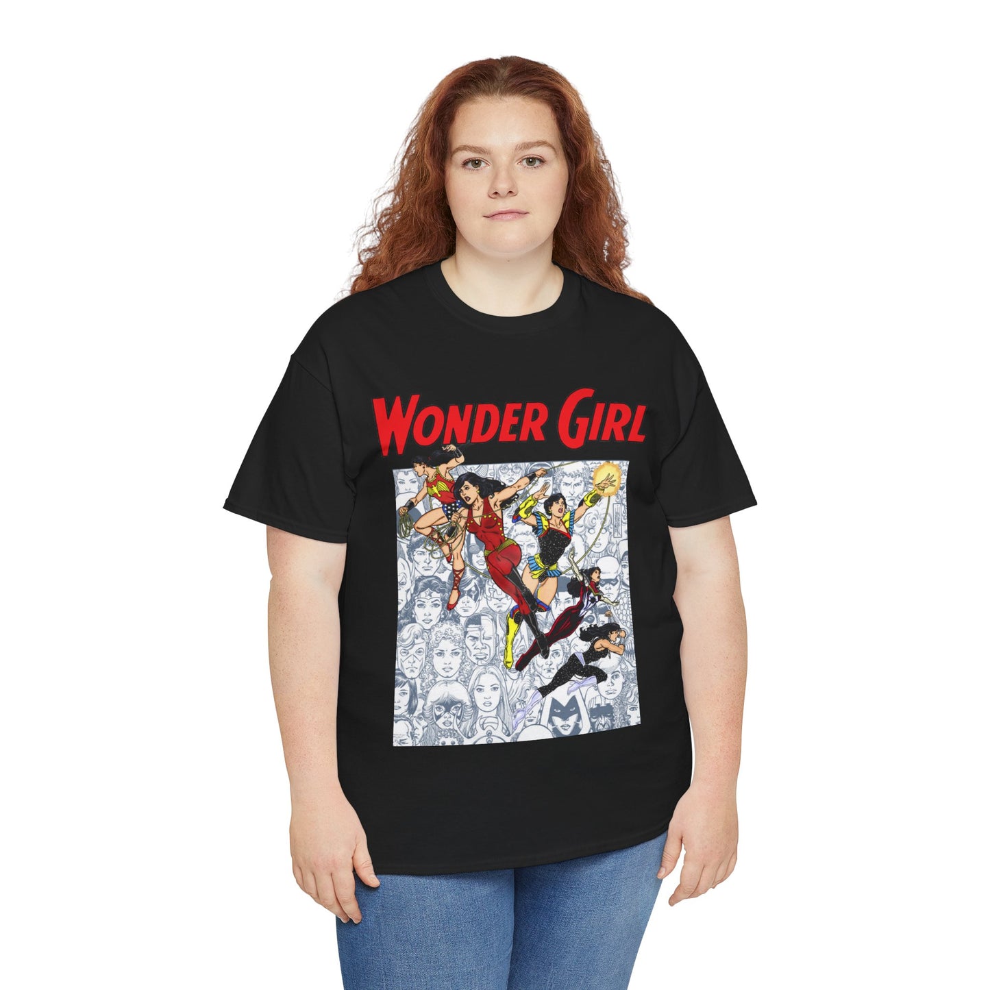 Wonder Girl T-Shirt - George Perez Art - Donna Troy, Troia - The New Teen Titans - DC Comics - Wonder Woman's Sister