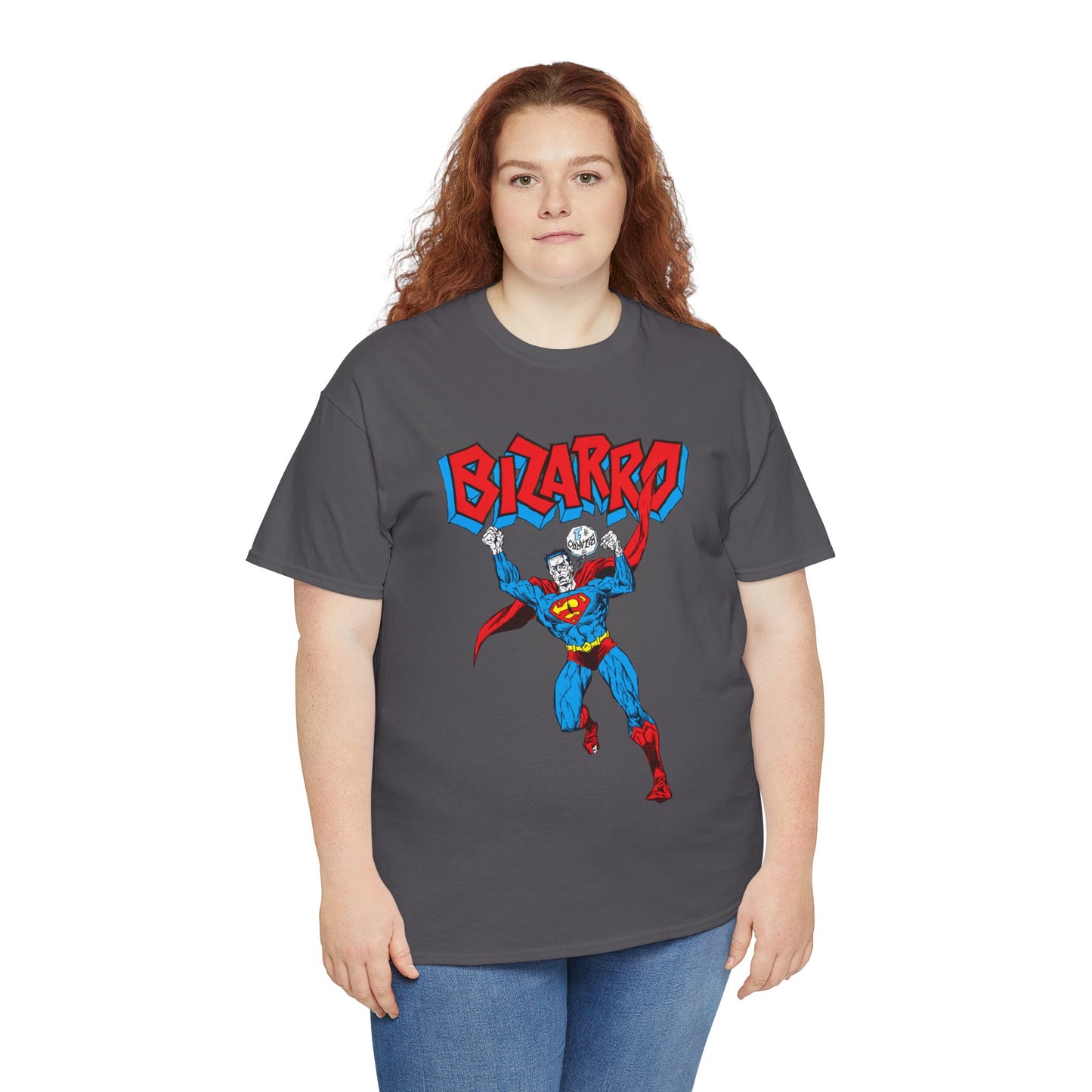 Bizarro T-Shirt - Superman Villain - DC Comics - Bizarro World - Who's Who Art - Silver Age Favourite