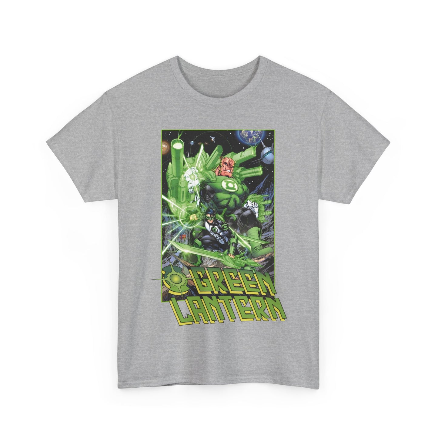 Green Lantern T-Shirt - Kyle Rayner & Kilowog - DC Comics - Green Lantern Corps