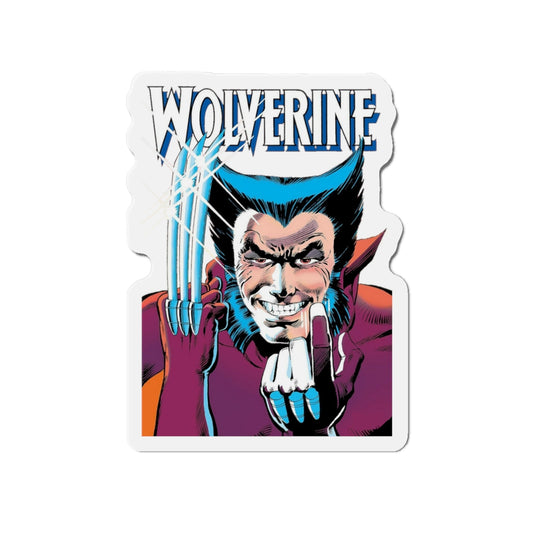 Wolverine Die-Cut Magnet - Frank Miller Art - 1982 Mini-Series - Marvel Comics - 3", 4", 5", 6"