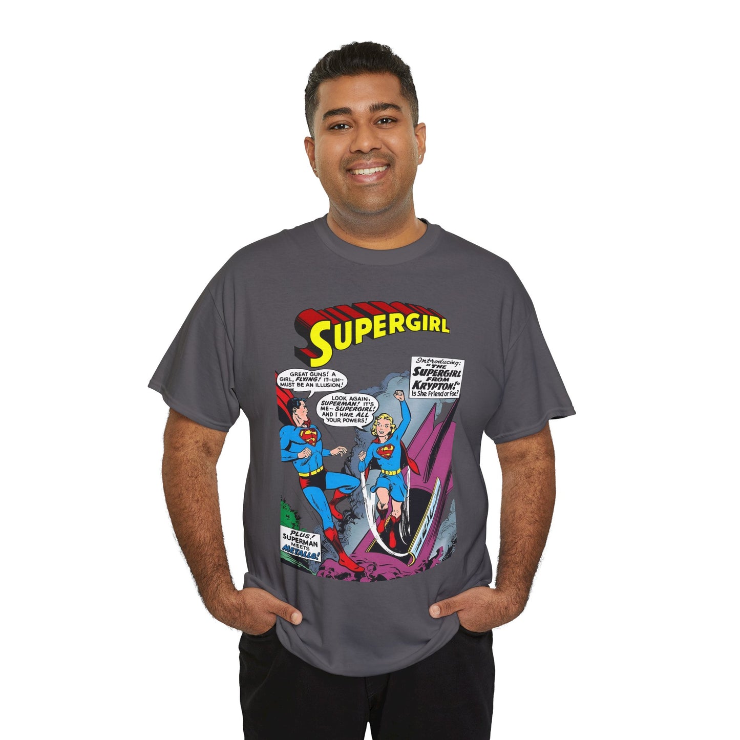 Supergirl T-Shirt - Action Comics #252 - 1st Appearance of Supergirl Cover Art - Kara from Kandor - DC Comics