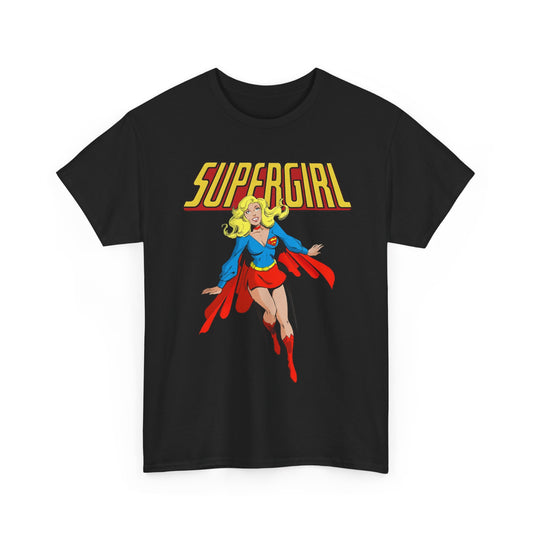Supergirl T-Shirt - John Byrne Art - Kara, Maid of Might - 2026 Movie with Milly Alcock - DC Comics