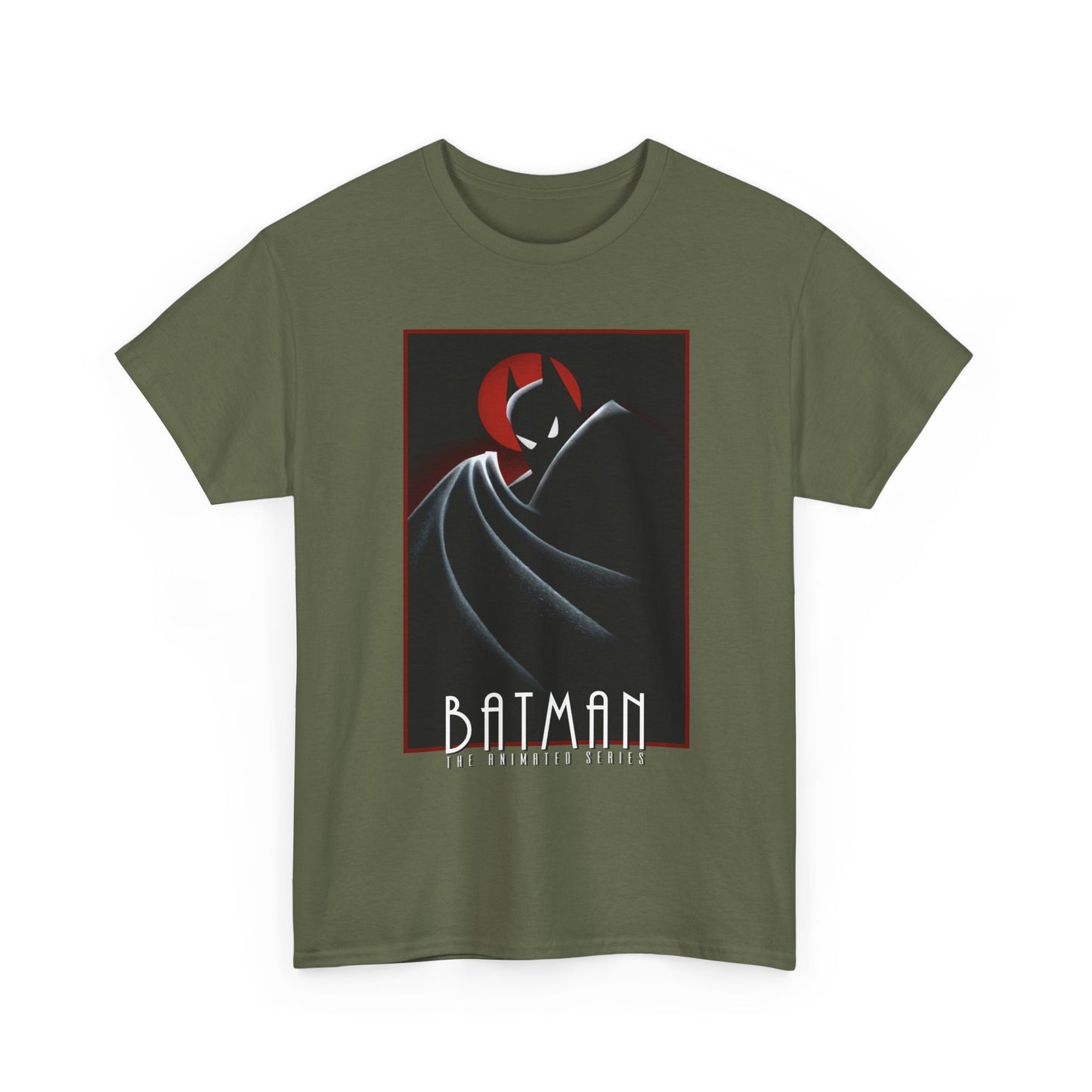 Batman The Animated Series T-Shirt - DC Comics WB Cartoon - Bruce Wayne, Gotham City, Dark Knight Detective - Bruce Timm