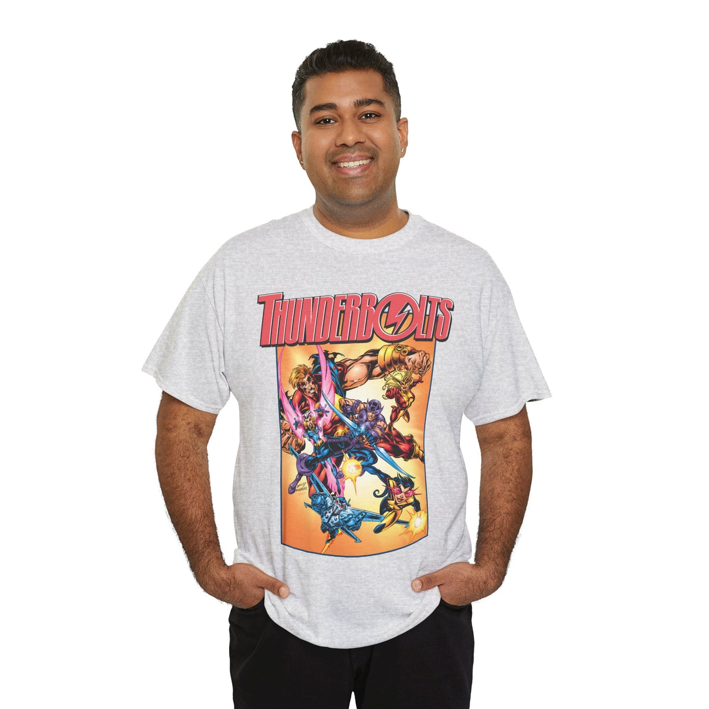 Thunderbolts T-Shirt - Mark Bagley Art - Hawkeye, Songbird - Marvel Comics - Avengers Connection