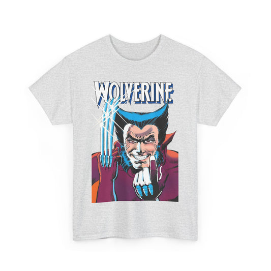 Wolverine T-Shirt - Frank Miller 1982 Cover Art - Marvel Comics - X-Men Member, Logan - Classic Mini-Series