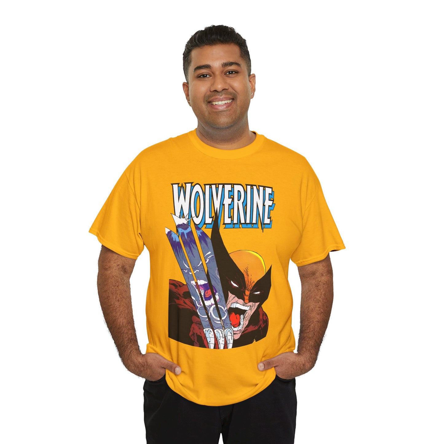 Wolverine T-Shirt - Amazing Todd McFarlane Art - Classic Image Vs Incredible Hulk - Marvel Comics - Logan