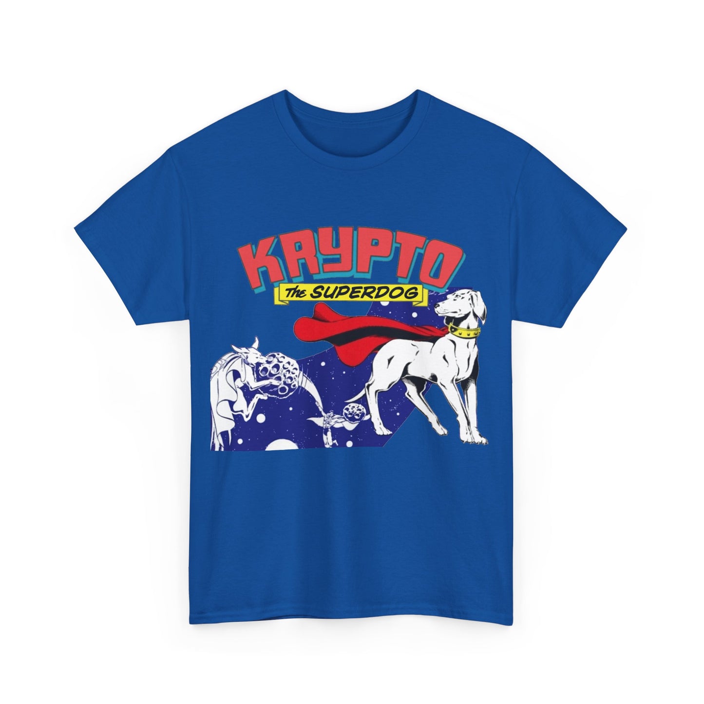 Krypto T-Shirt - James Gunn Superman Movie 2025 - Superman's Beloved Pet -Super Dog from Krypton - Stays at the Fortress of Solitude - DC Comics