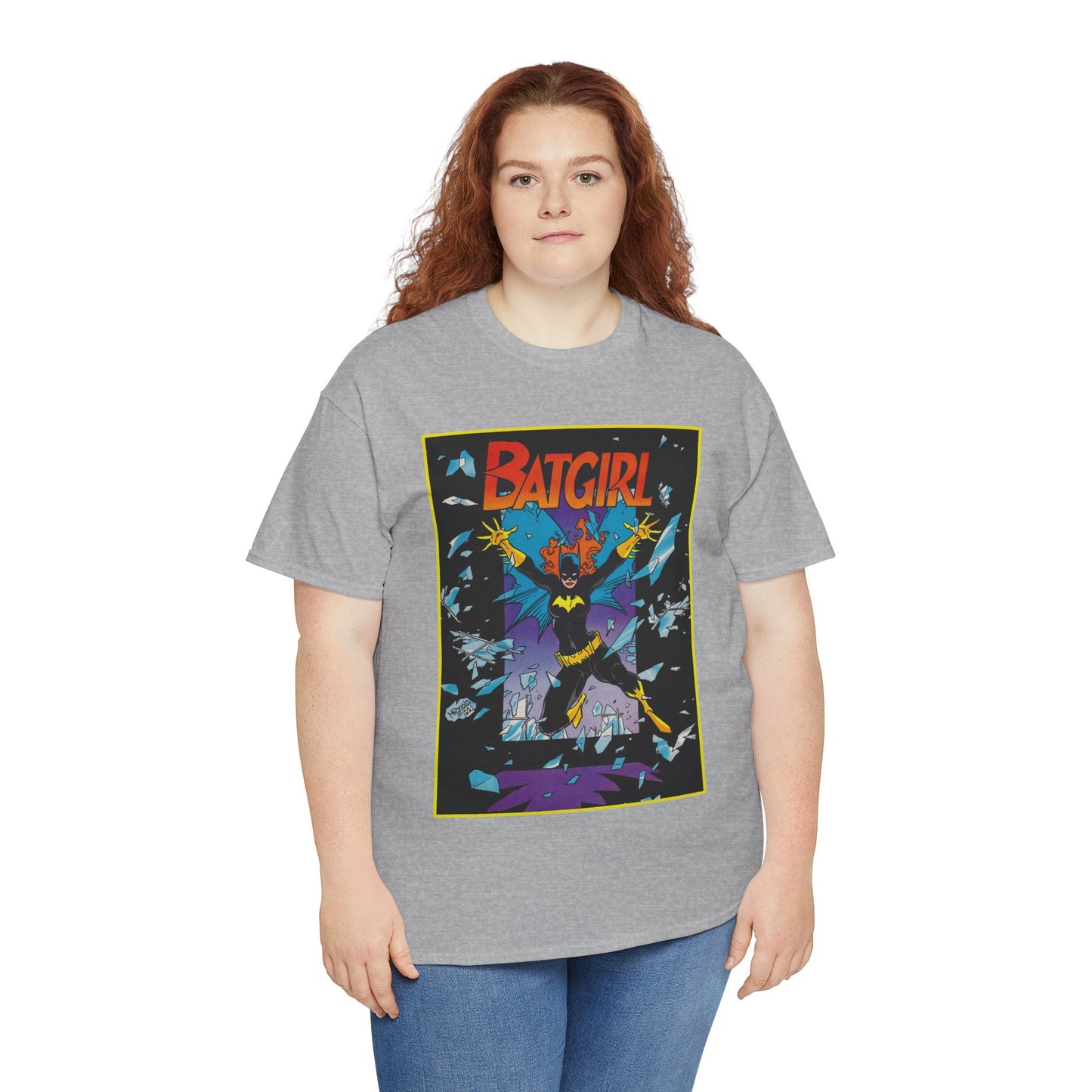 Batgirl T-Shirt - Mike Mignola Art - Barbara Gordon, Gotham City, Bat-Family - 80s Story - DC Comics