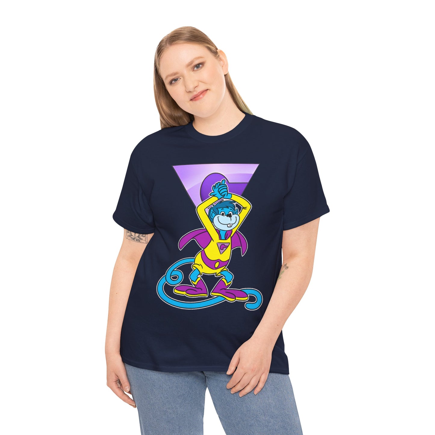 Gleek T-Shirt - Super Friends Cartoon - Wonder Twins Mascot - DC Comics - Space Monkey from Exxor - Zan & Jayna