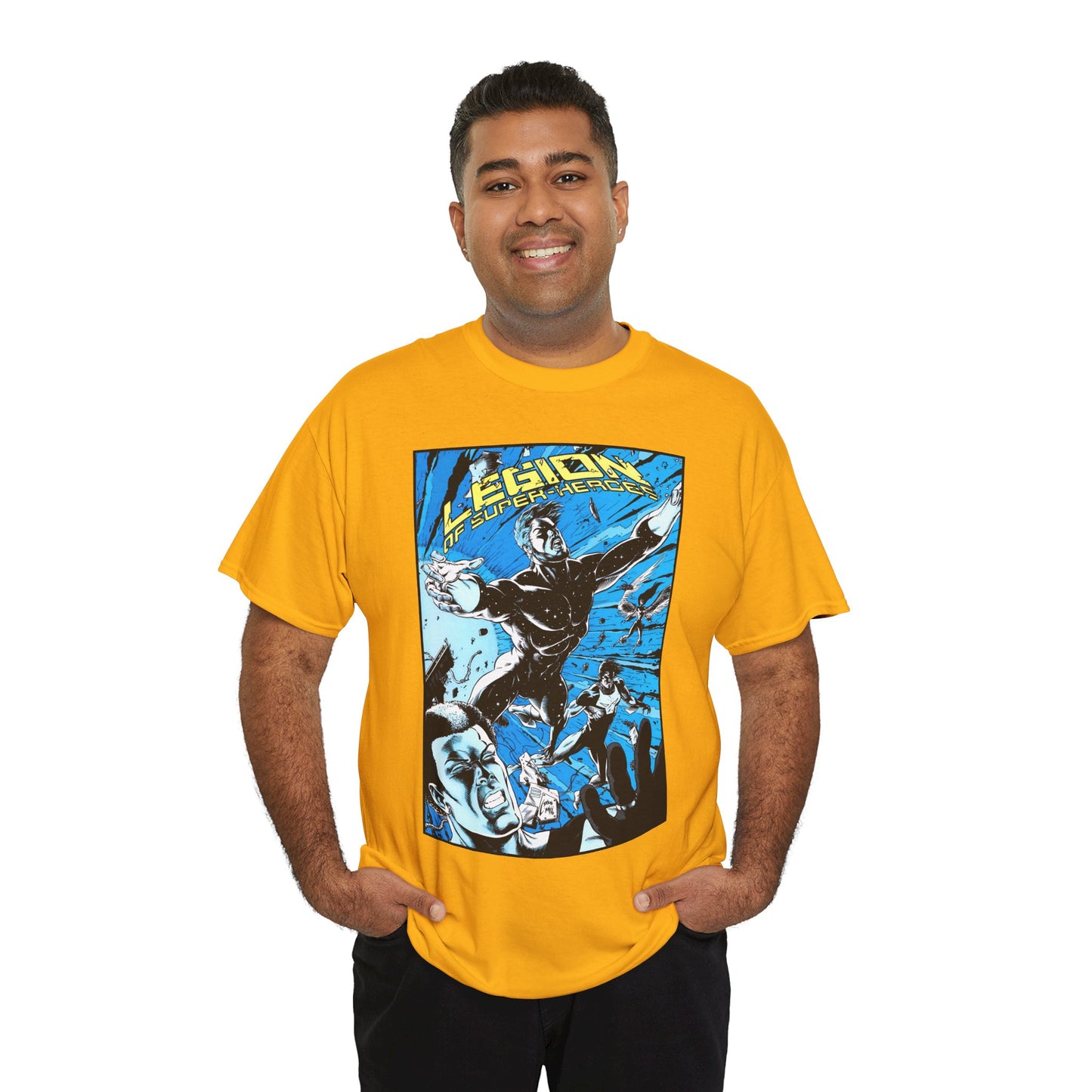 Legion of Super-Heroes T-Shirt - Steve Lightle Art - DC Comics - Starboy, Thom Kallor