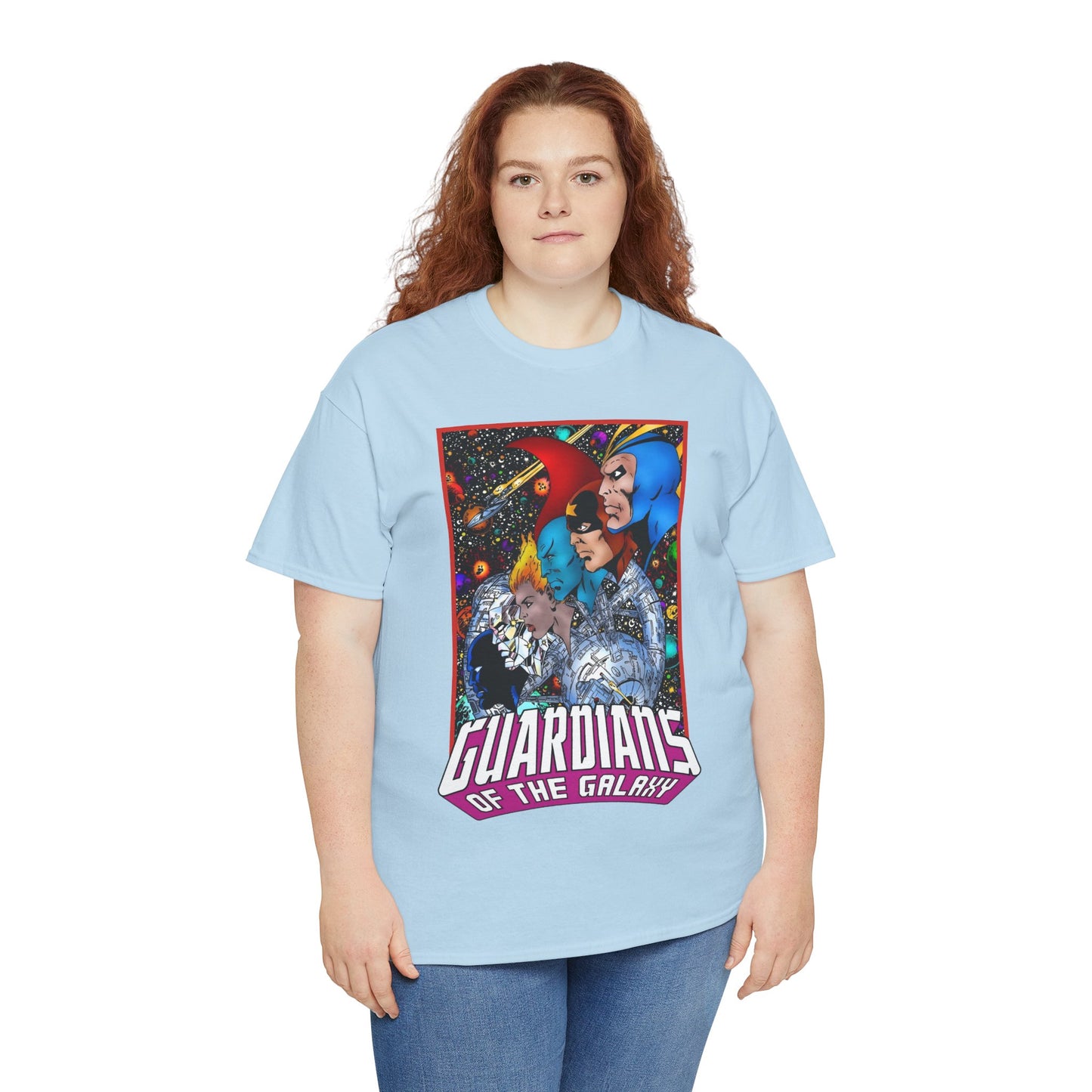 Guardians of the Galaxy T-Shirt - George Perez Art - Starhawk, Yondu, Vance Astro - Marvel Comics