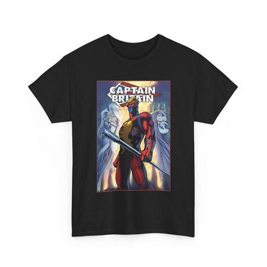 Captain Britain T-Shirt - Alan Davis Art - Excalibur Member - Marvel Comics