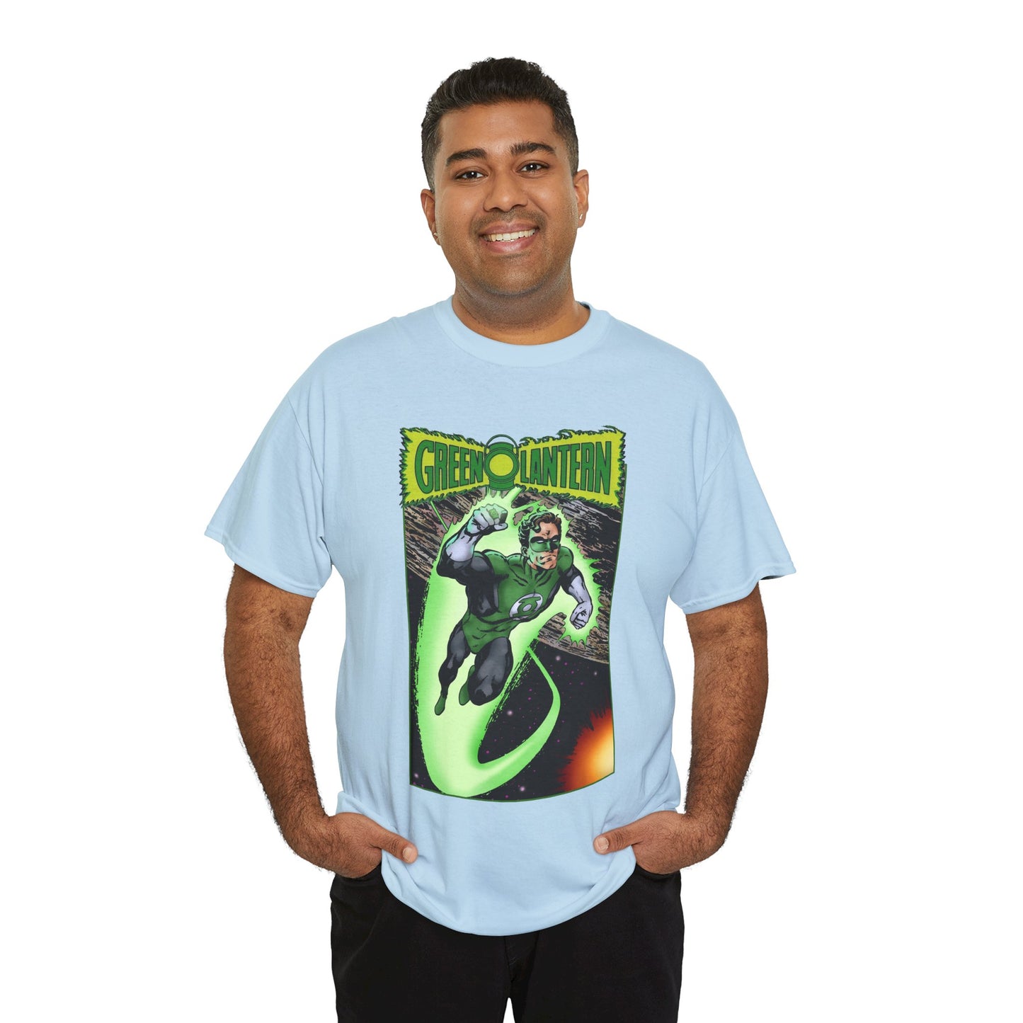 Green Lantern T-Shirt - John Byrne Art - Hal Jordan - Guardians of Oa - DC Comics - Sector 2814