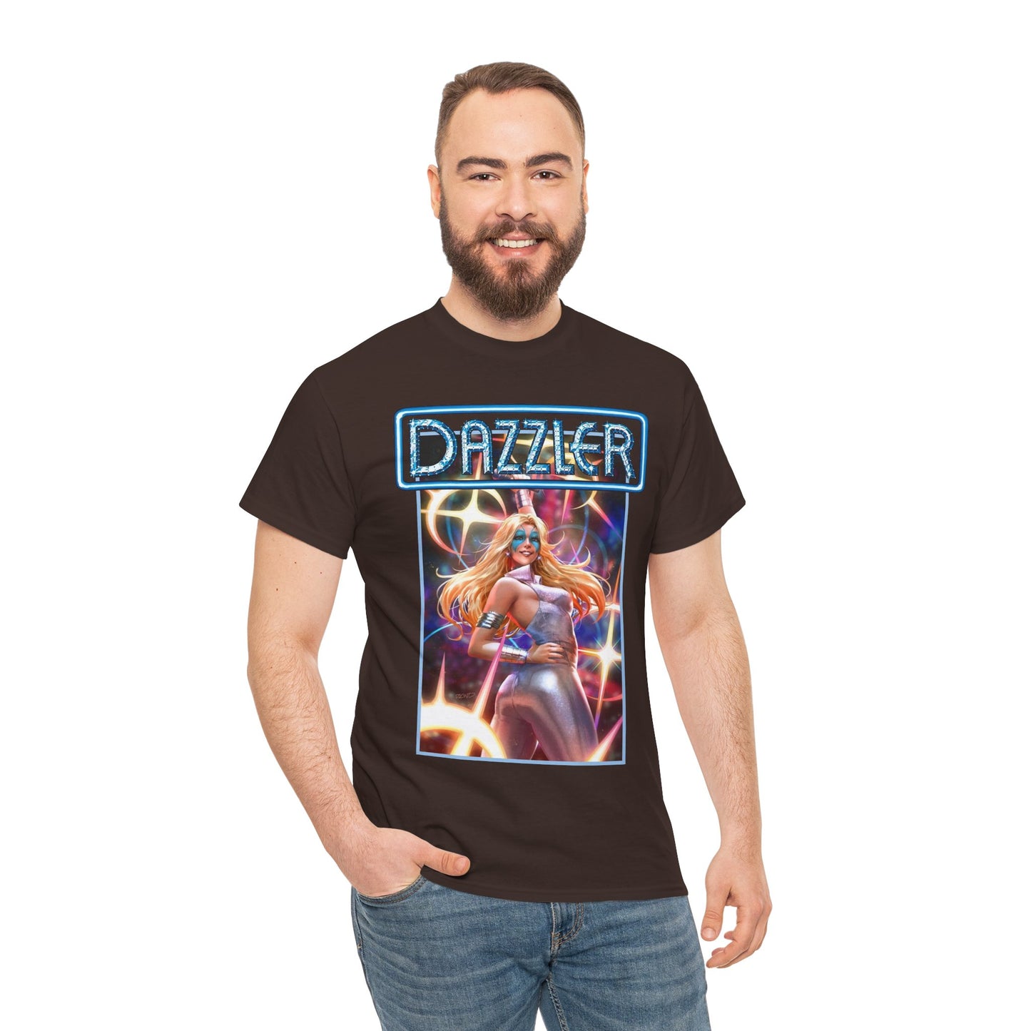 Dazzler T-Shirt - Derrick Chew Art - Alison Blaire - Mutant Pop Star - X-Men Member - Marvel Comics