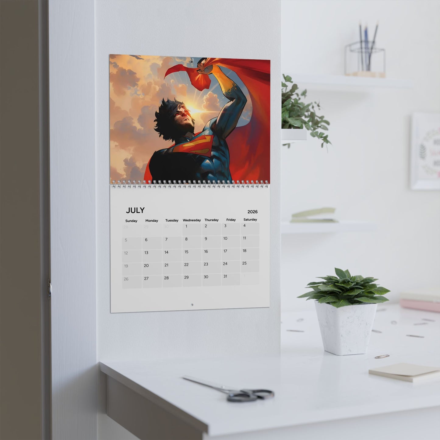 Absolute Superman Calendar (2026) - DC Comics All-In - Jason Aaron Series - Gorgeous Art From DC's Top Talents