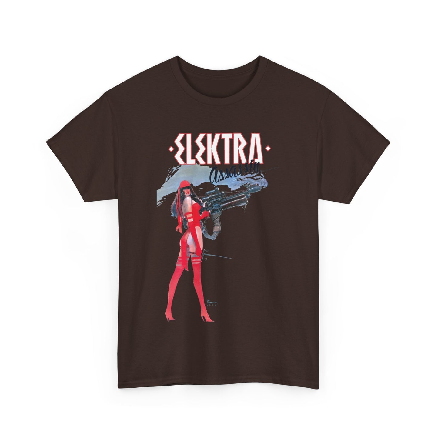 Elektra Assassin T-Shirt - Bill Sienkiewicz Art - Frank Miller - Daredevil Connection - Marvel Comics