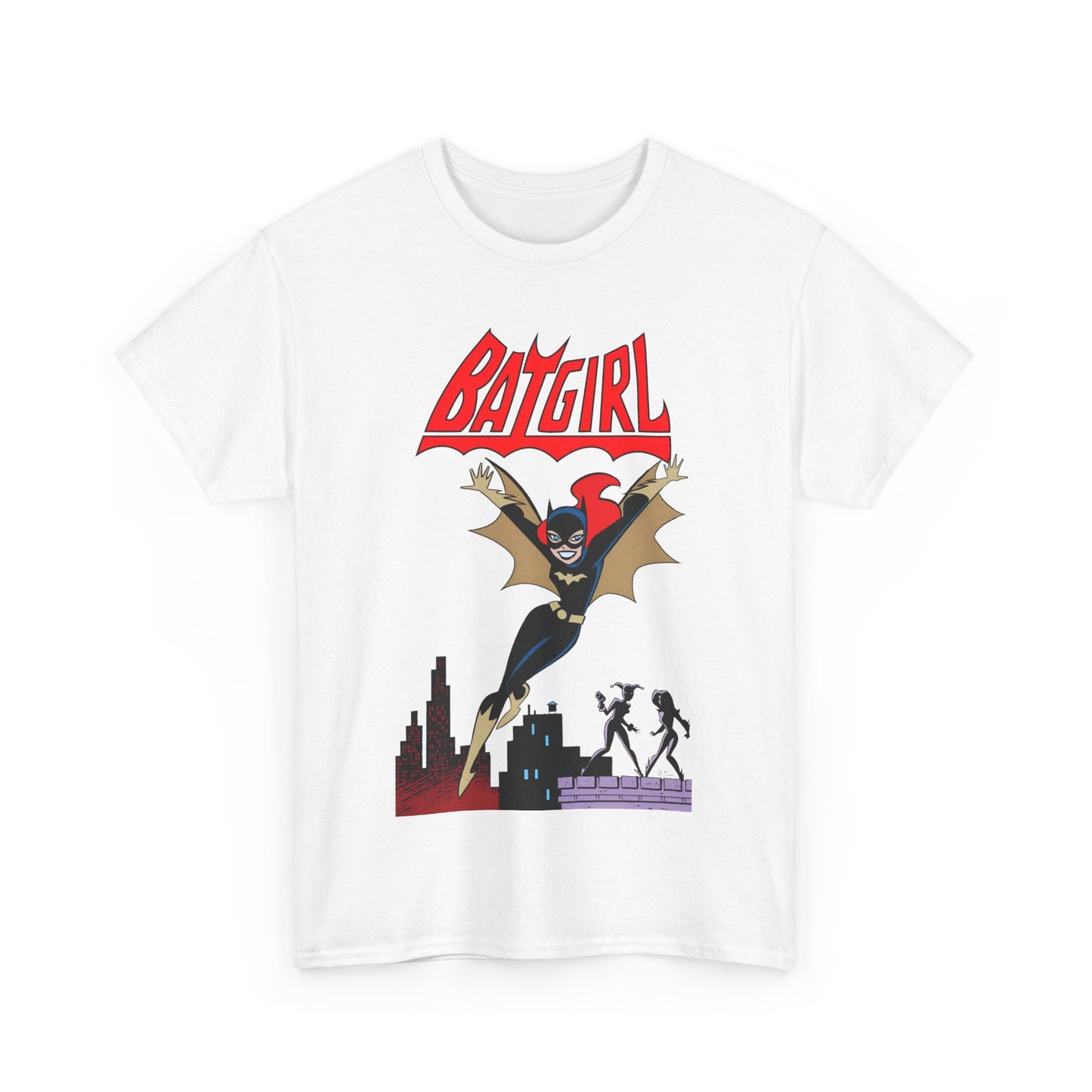 Batgirl T-Shirt - Bruce Timm Art - Batman Animated Series 1990s - Gotham City, Batman, Barbara Gordon - WB Cartoon - DC Comics