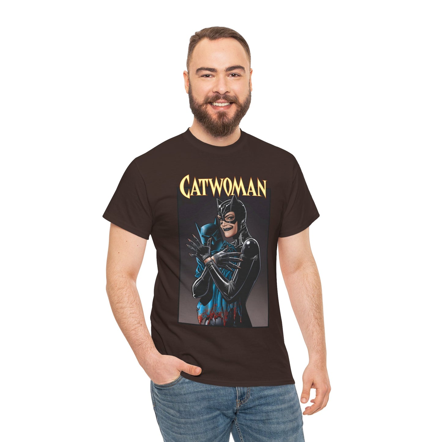 Catwoman T-Shirt - Brian Bolland Art - Batman Foe, Friend, Lover - Gotham City - Selina Kyle, Master Thief - DC Comics