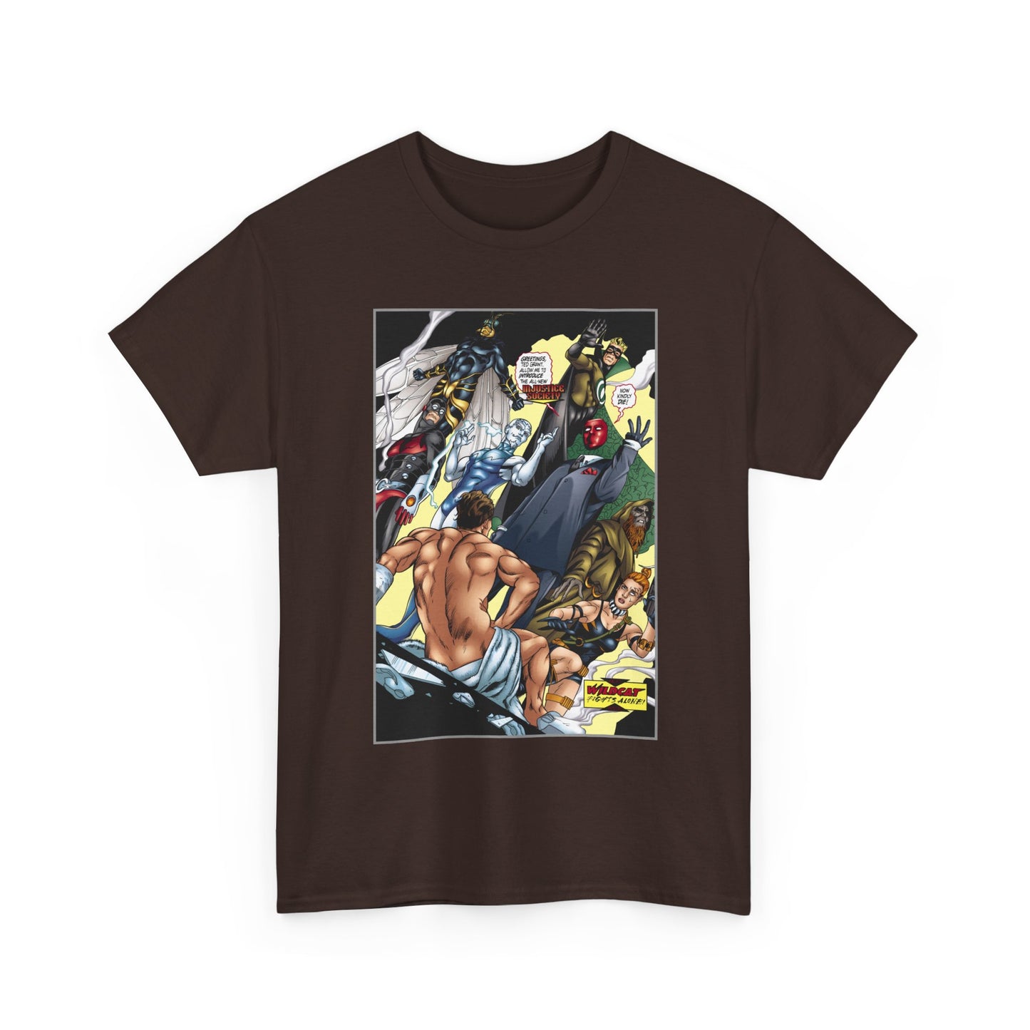 Wildcat/Injustice Society T-Shirt