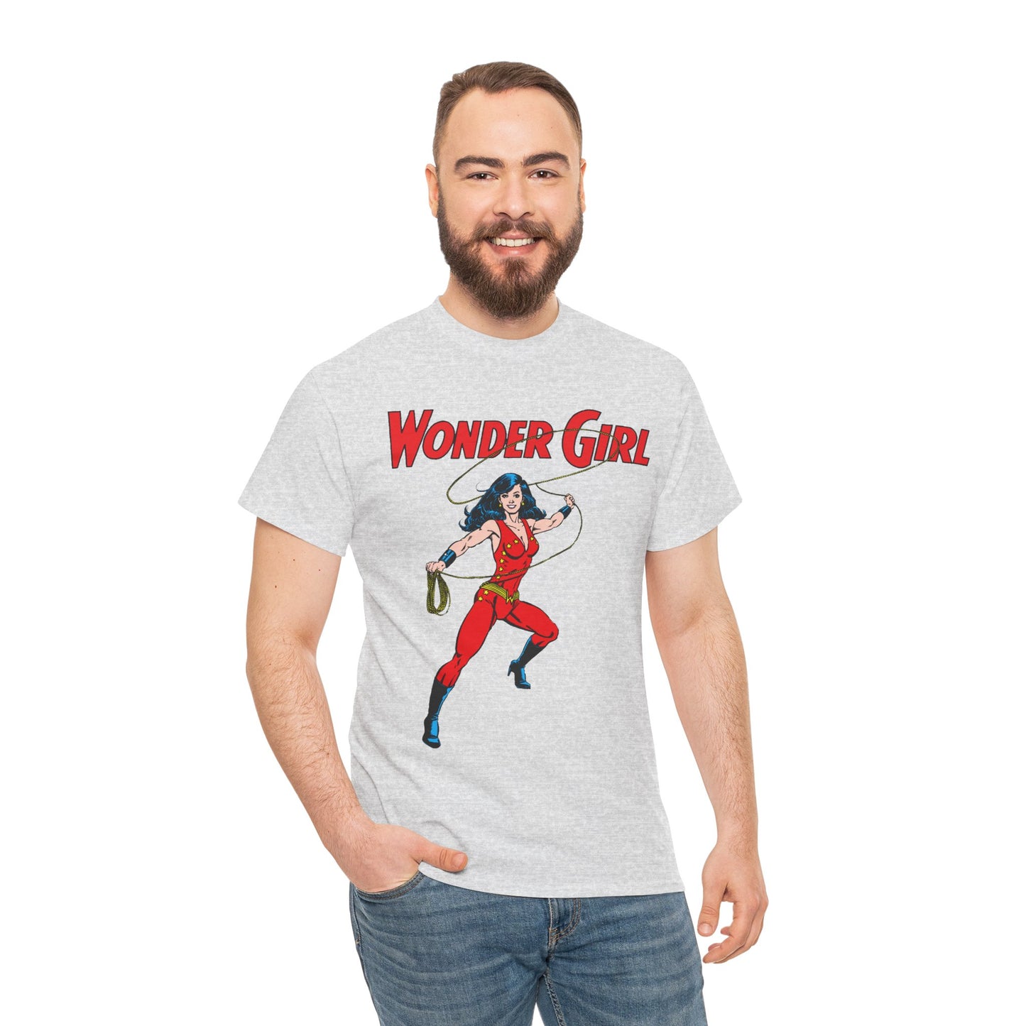 Wonder Girl T-Shirt - George Perez Art - New Teen Titans Member/Leader - Donna Troy, Sister of Wonder Woman - Troia - DC Comics