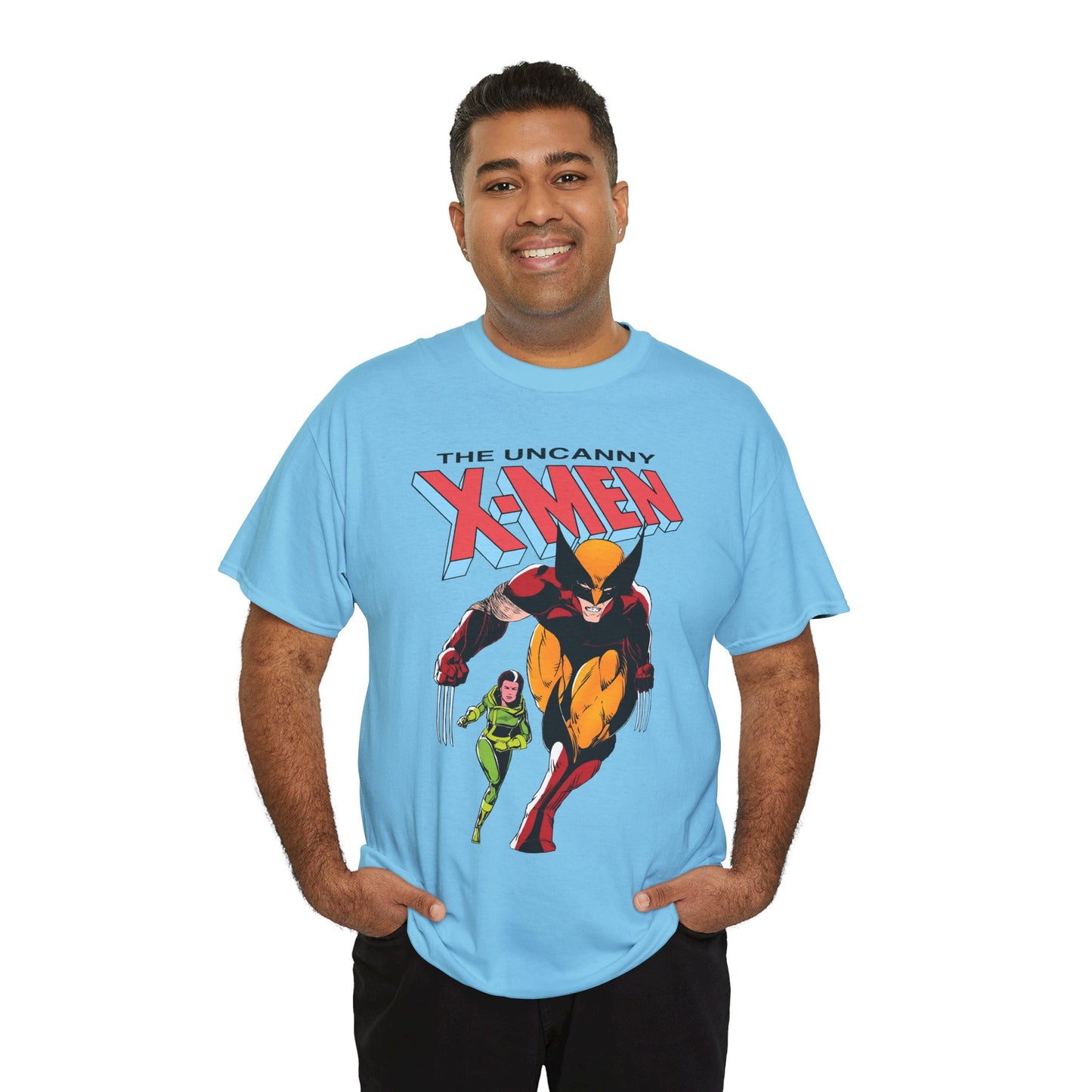 Wolverine & Rogue T-Shirt - Paul Smith Art - X-Member, Mutants - Marvel Comics - Uncanny X-Men #173 Cover - Logan