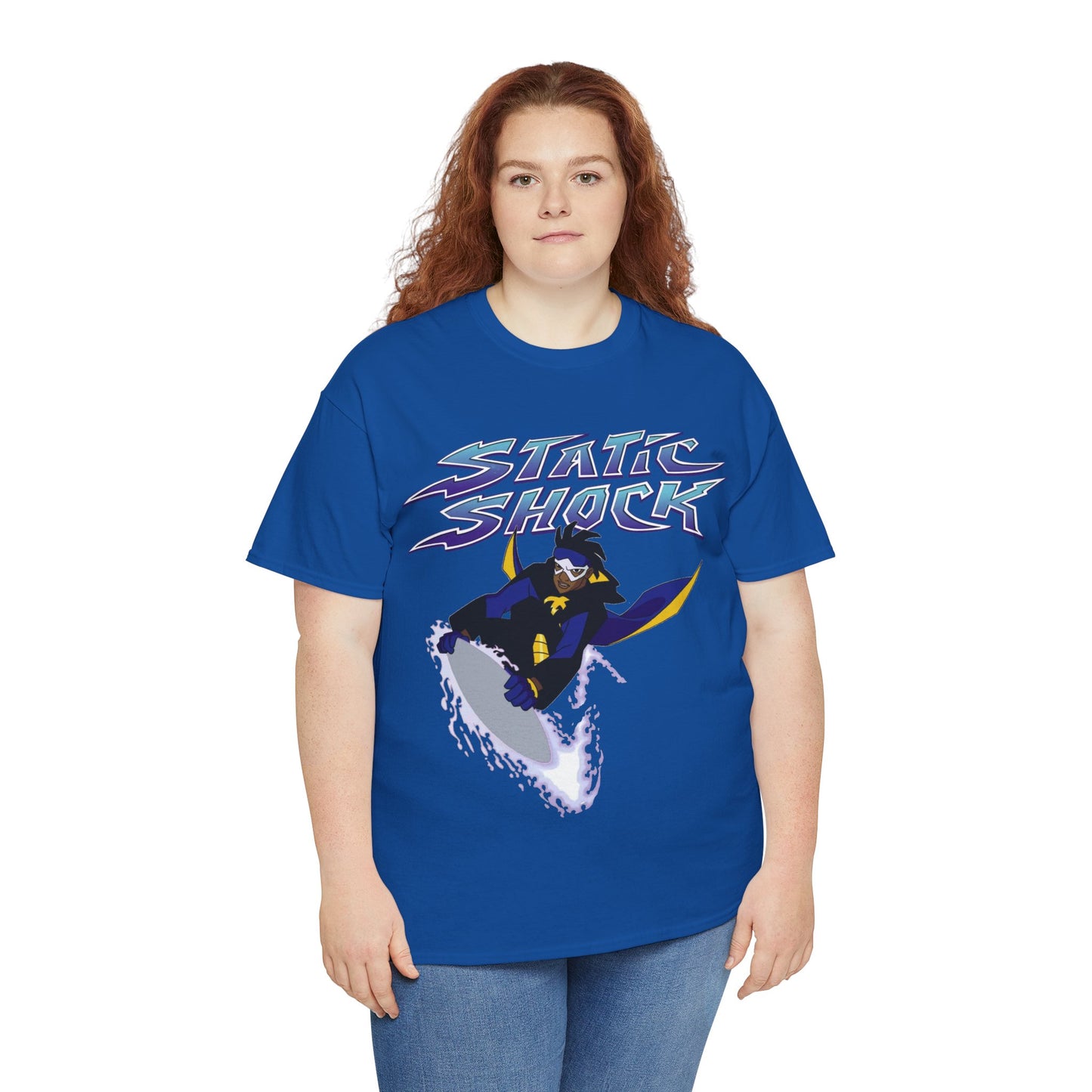 Static Shock T-Shirt - Milestone Comics - WB 1990s Animated Series - DC Comics - Virgil Hawkins