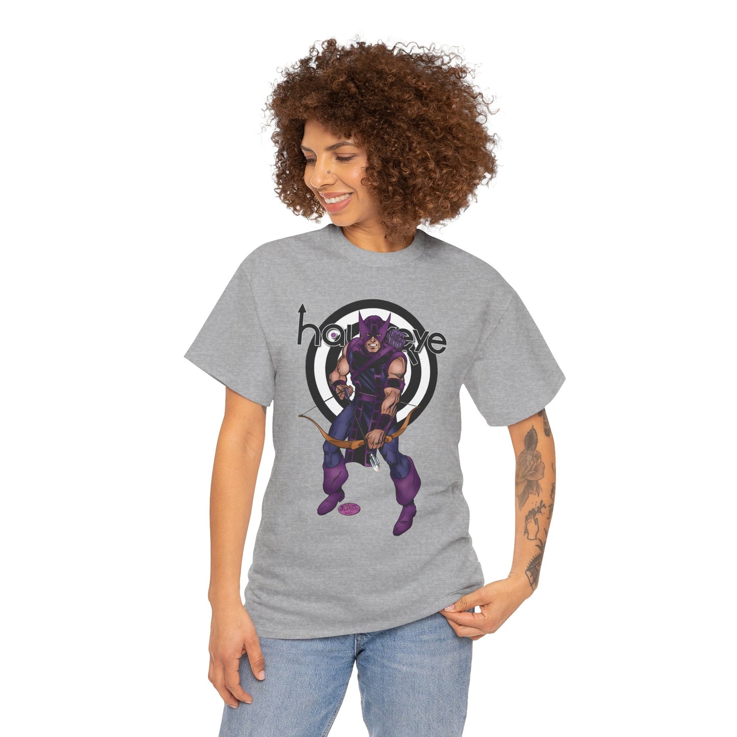Hawkeye T-Shirt - John Byrne Art - Clint Barton, Avengers Leader & Member - Marvel's Ultimate Archer - Marvel Comics